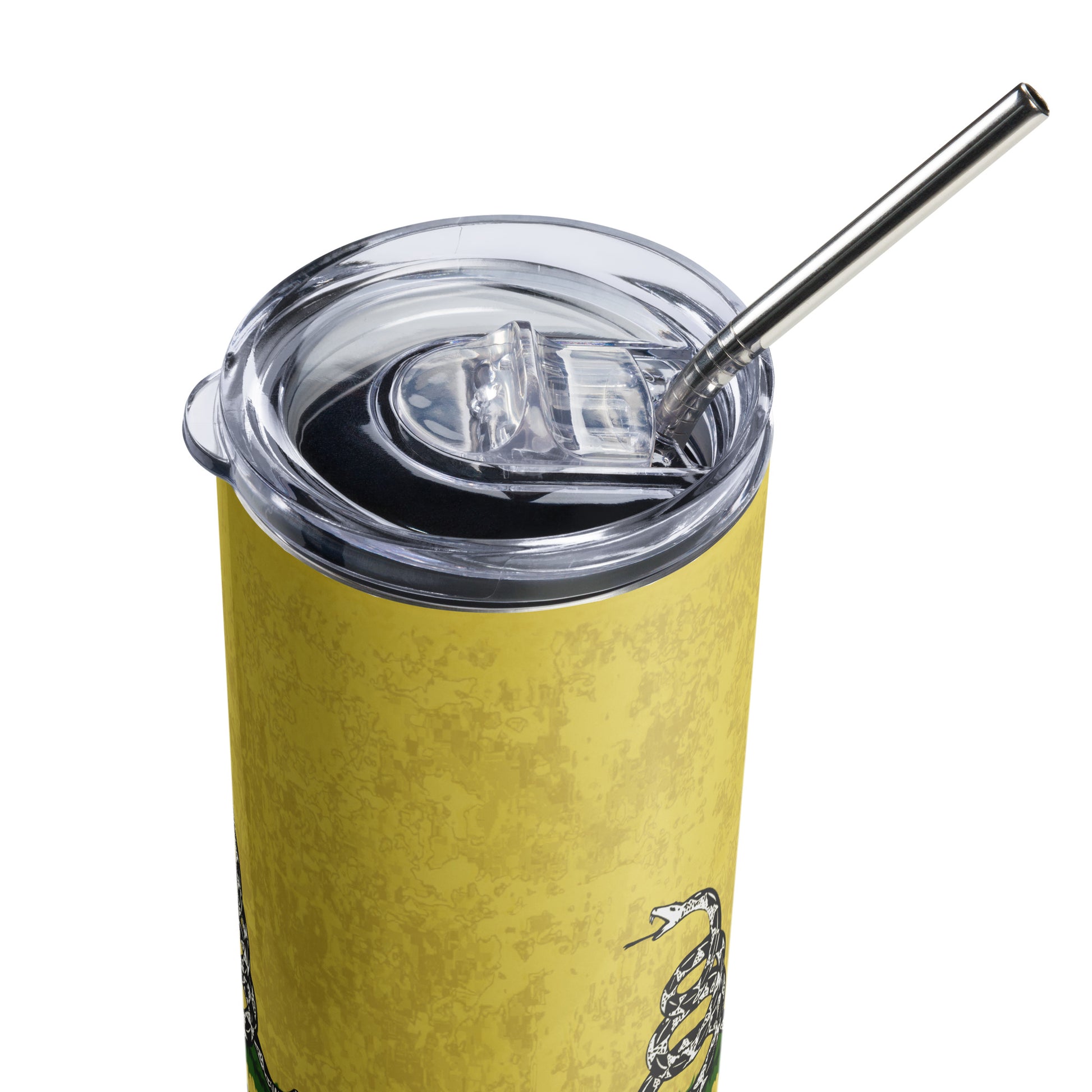 Don't tread on me 20 ounce tumbler fathers day freedom gadsden Gadsden flag Gadsden snake libertarian liberty mothers day gift stocking stuffer