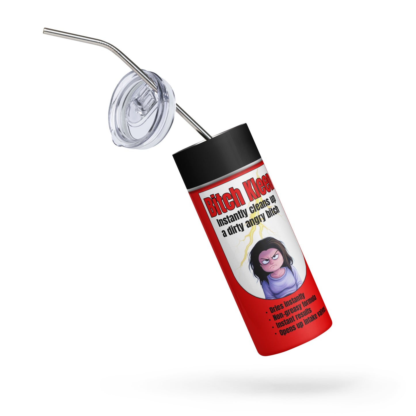 Bitch Kleen 20 ounce stainless steel tumbler All coworker gift FB funny Funny Gifts funny mothers day gift for her Gift For Her Him mothers day gift stocking stuffer