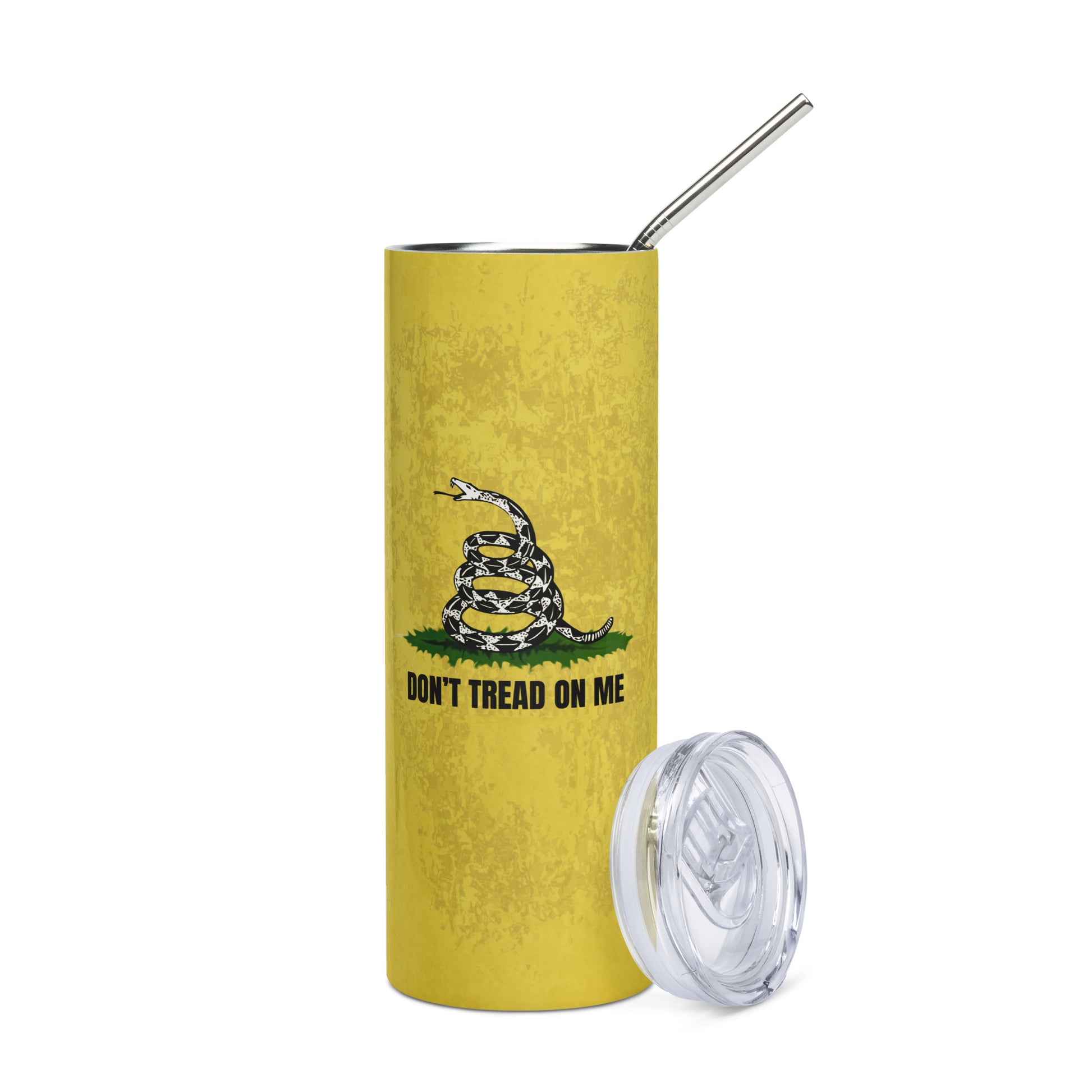 Don't tread on me 20 ounce tumbler fathers day freedom gadsden Gadsden flag Gadsden snake libertarian liberty mothers day gift stocking stuffer