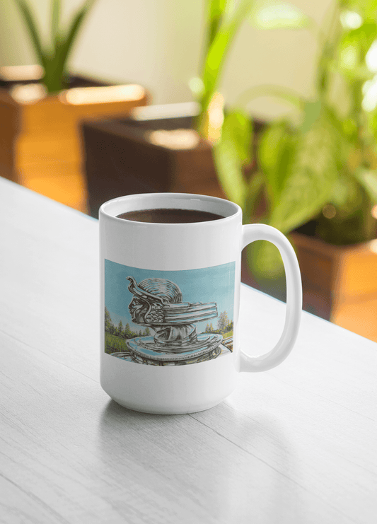 Stoichrome - MaddK Studio- White glossy mug