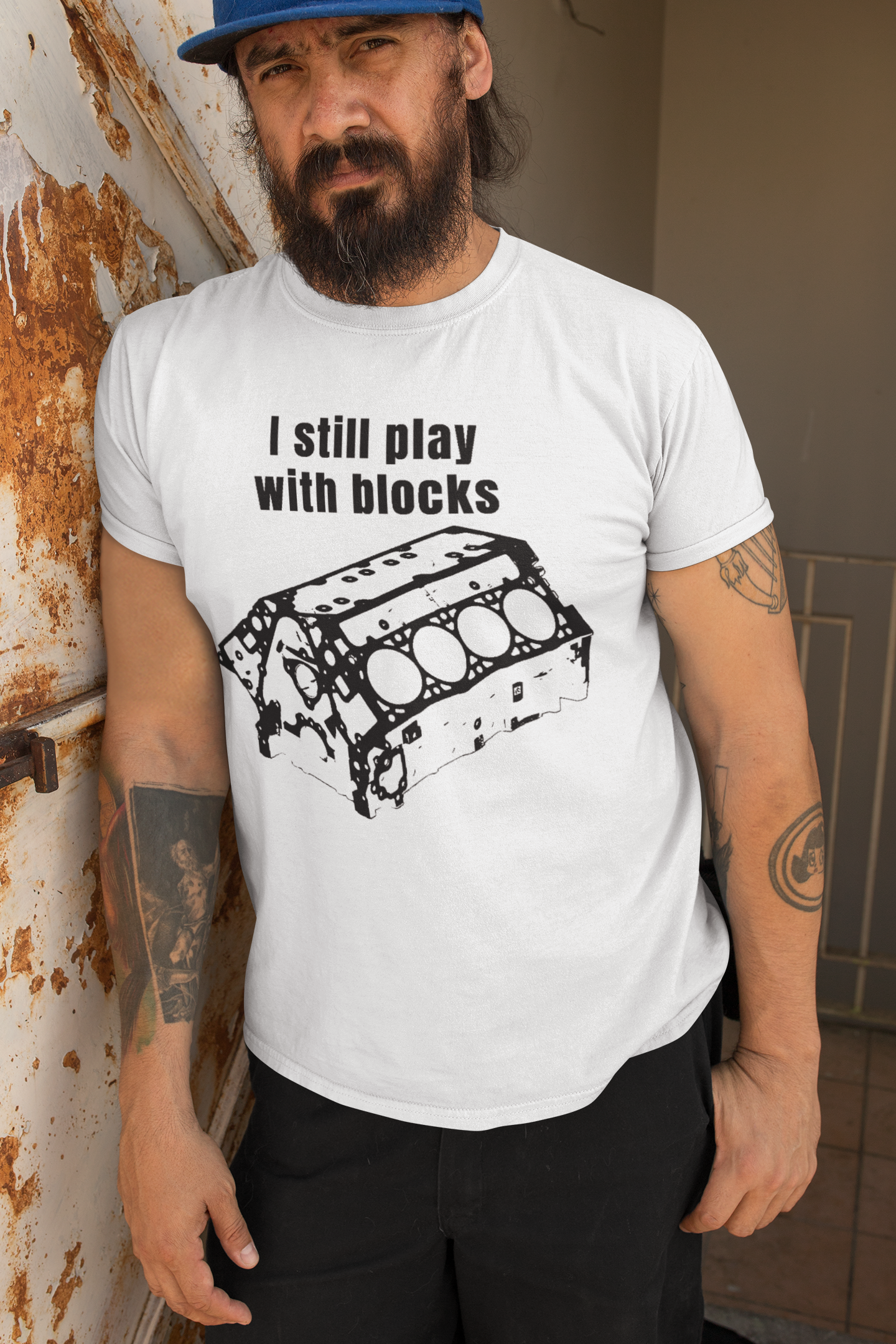 I still play with blocks - Unisex T-Shirt