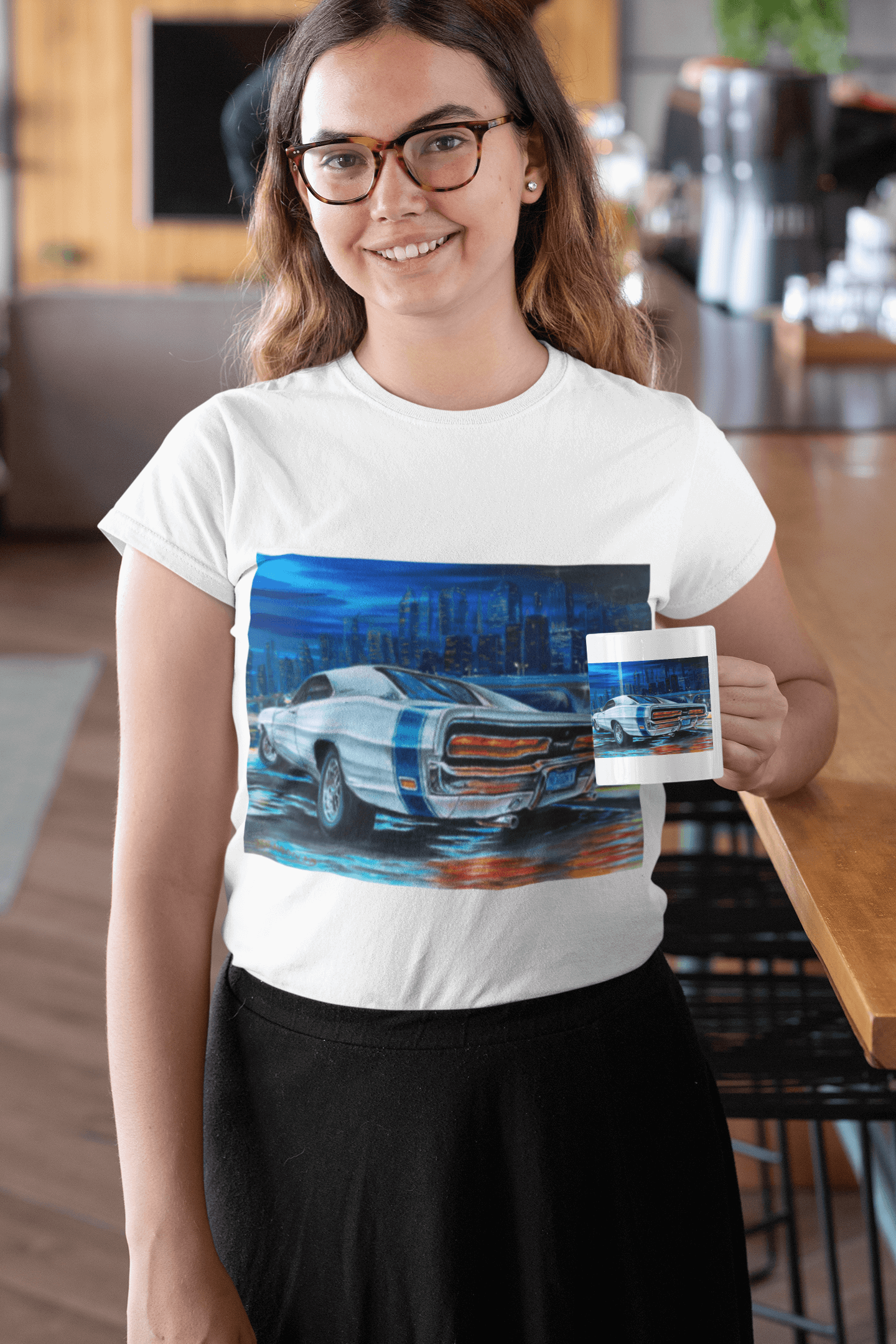 The king of muscle cars- MaddK Studio  - Unisex Short-Sleeve T-Shirt