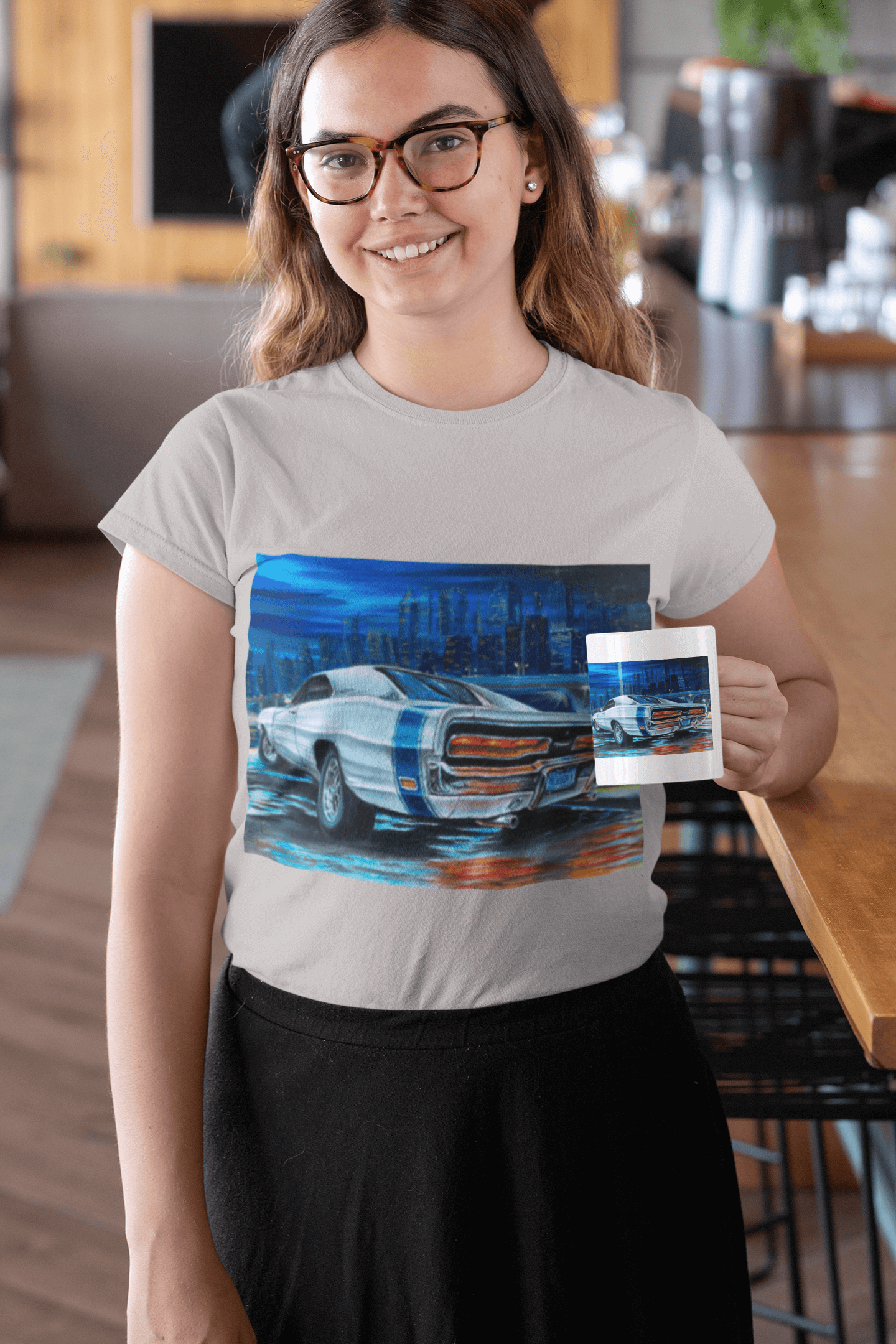 The king of muscle cars- MaddK Studio  - Unisex Short-Sleeve T-Shirt