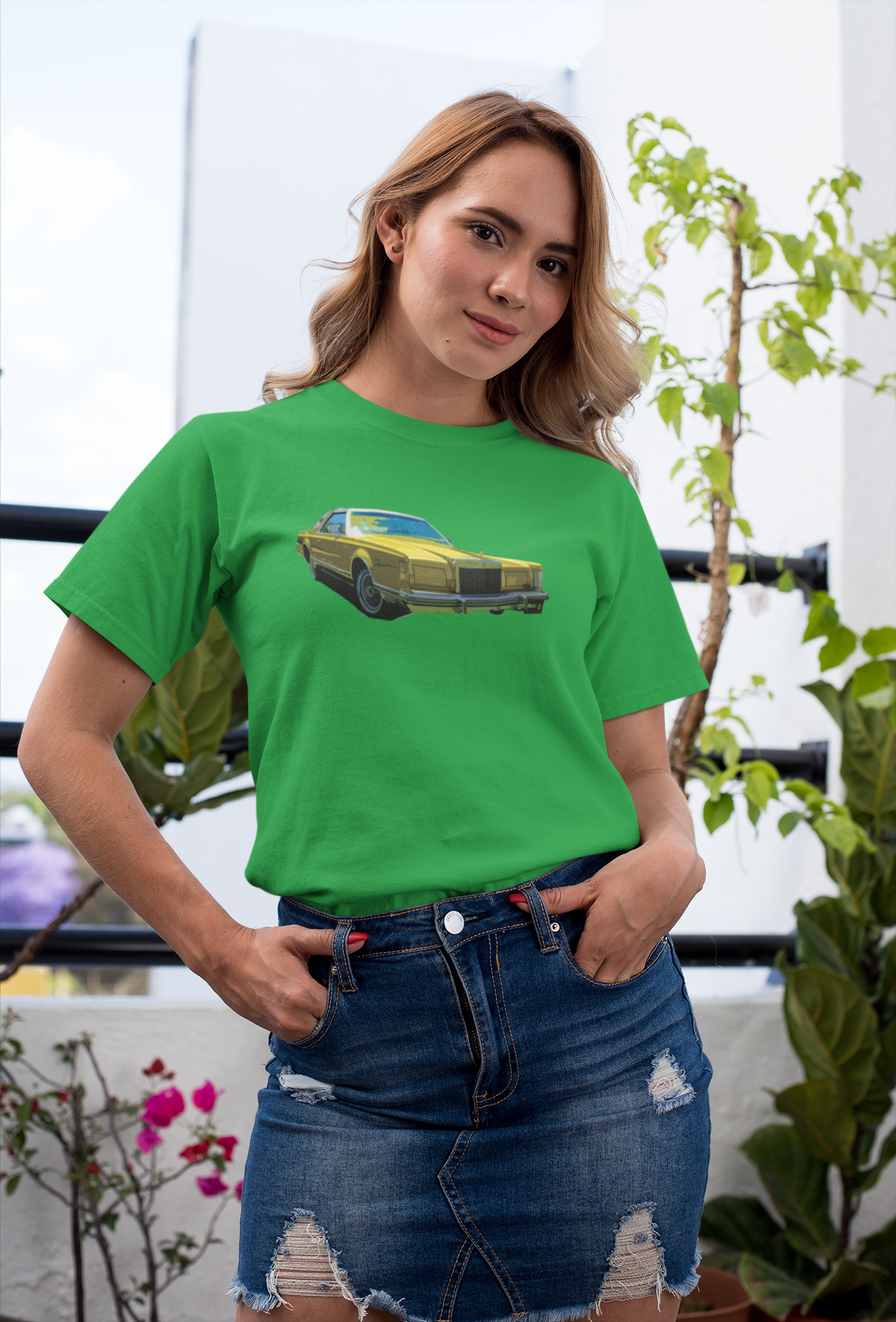 77 | 79 Yellow Lincoln Continental unisex T-Shirt All car guy gift Christmas gift FB Feral ford funny shirt gift for mom gift for wife Lincoln Car Lincoln Continental T-Shirt Unique gift
