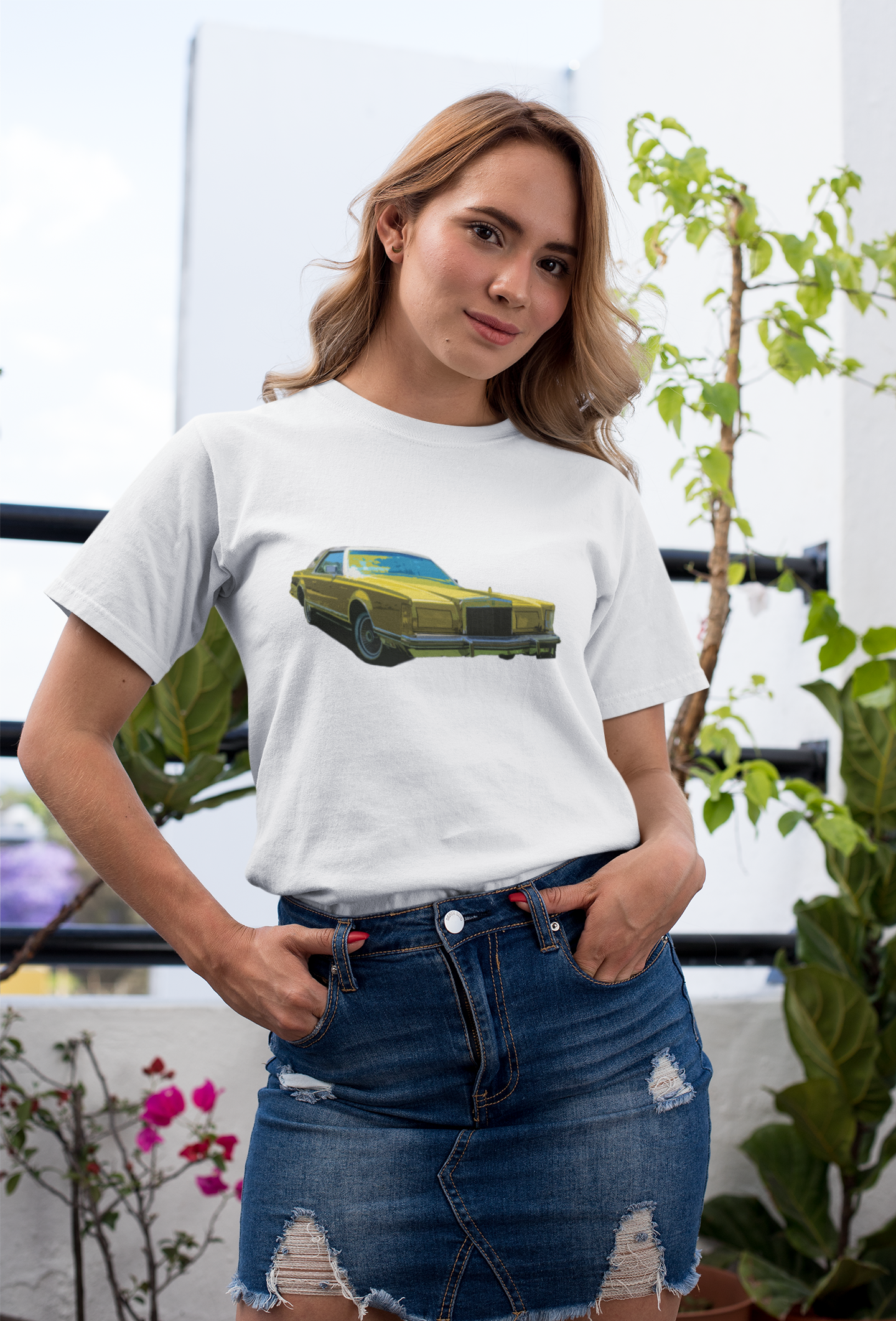77 | 79 Yellow Lincoln Continental unisex T-Shirt All car guy gift Christmas gift FB Feral ford funny shirt gift for mom gift for wife Lincoln Car Lincoln Continental T-Shirt Unique gift