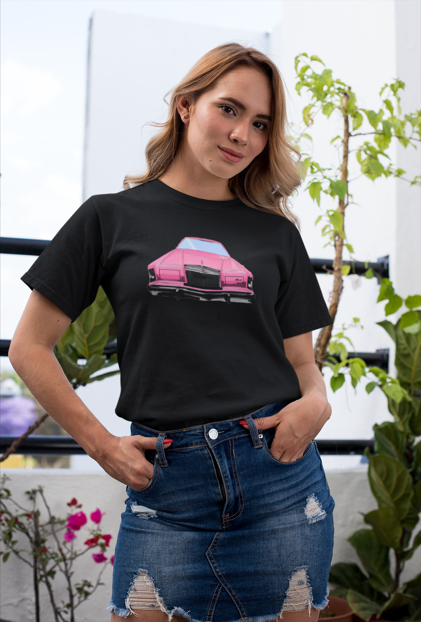 77 | 79 Pink Lincoln Continental unisex T-Shirt All car guy gift Christmas gift FB Feral ford funny shirt gift for mom gift for wife Lincoln Car Lincoln Continental T-Shirt Unique gift