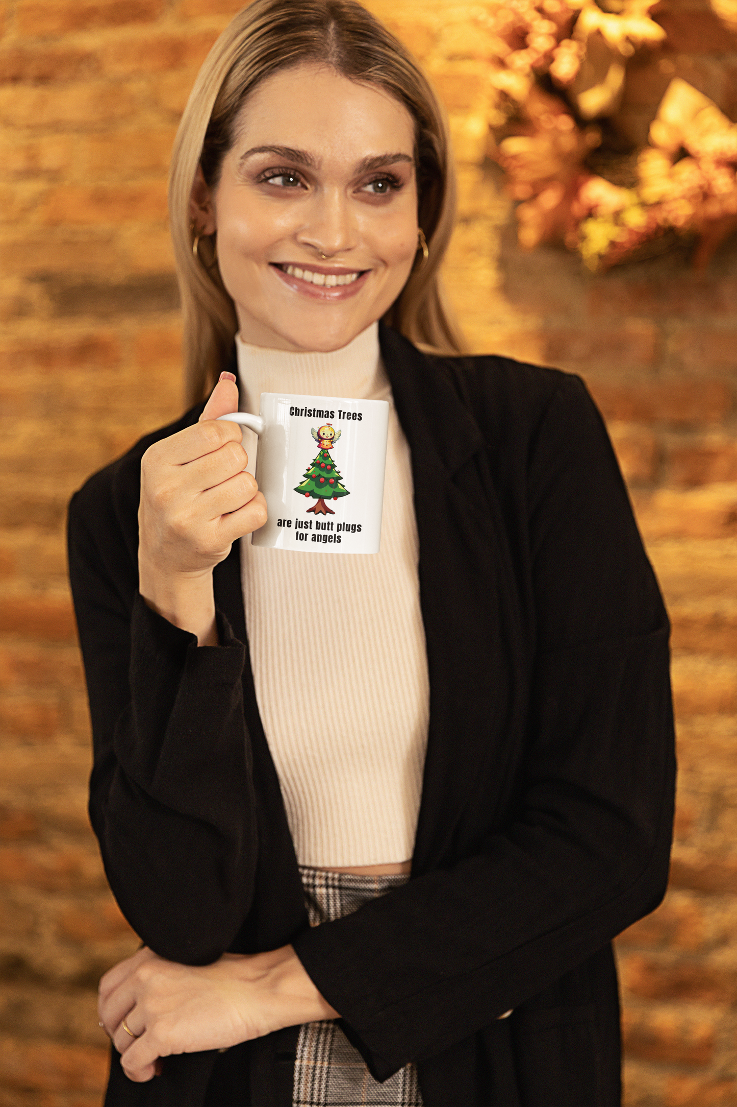 Christmas tree angel - Coffee Mug
