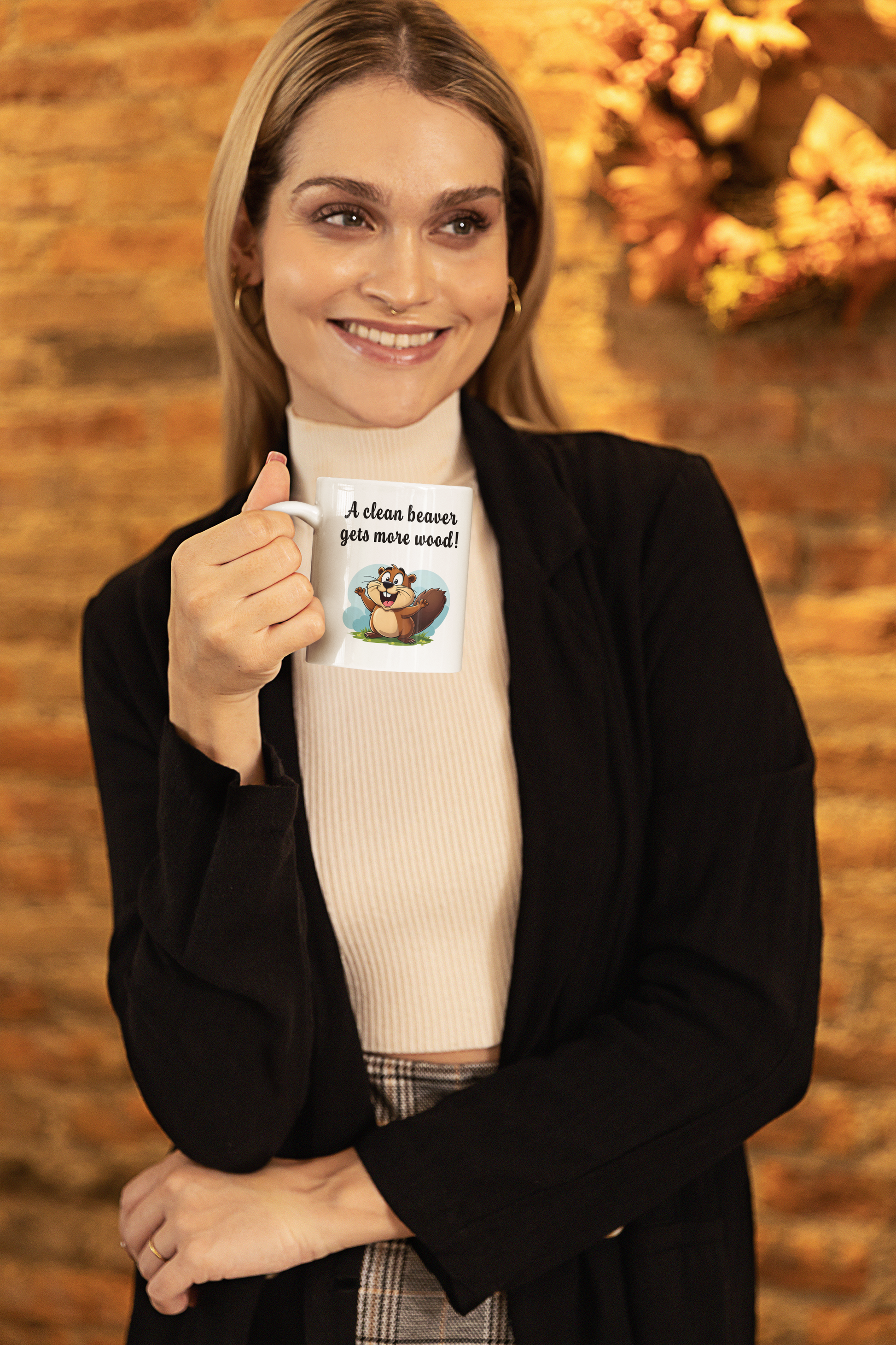 A clean beaver gets more wood mug All boss gift Caffeine Christmas gift co-worker gift coworker gift FB funny mug gift for dad gift for her Gift For Her Him gift for him gift for mom gift for sister gift for wife gift idea Java Mocha moms gift stocking stuffer vagina wife gift
