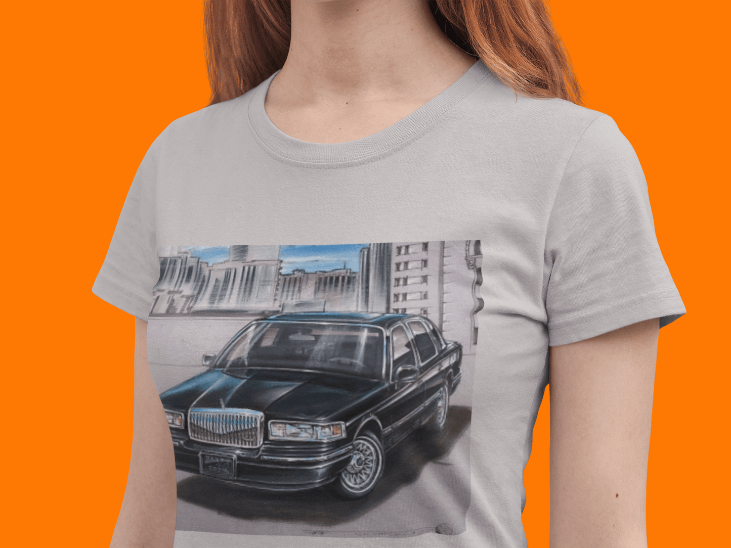 MSP Town Car- MaddK Studio  - Unisex Short-Sleeve T-Shirt