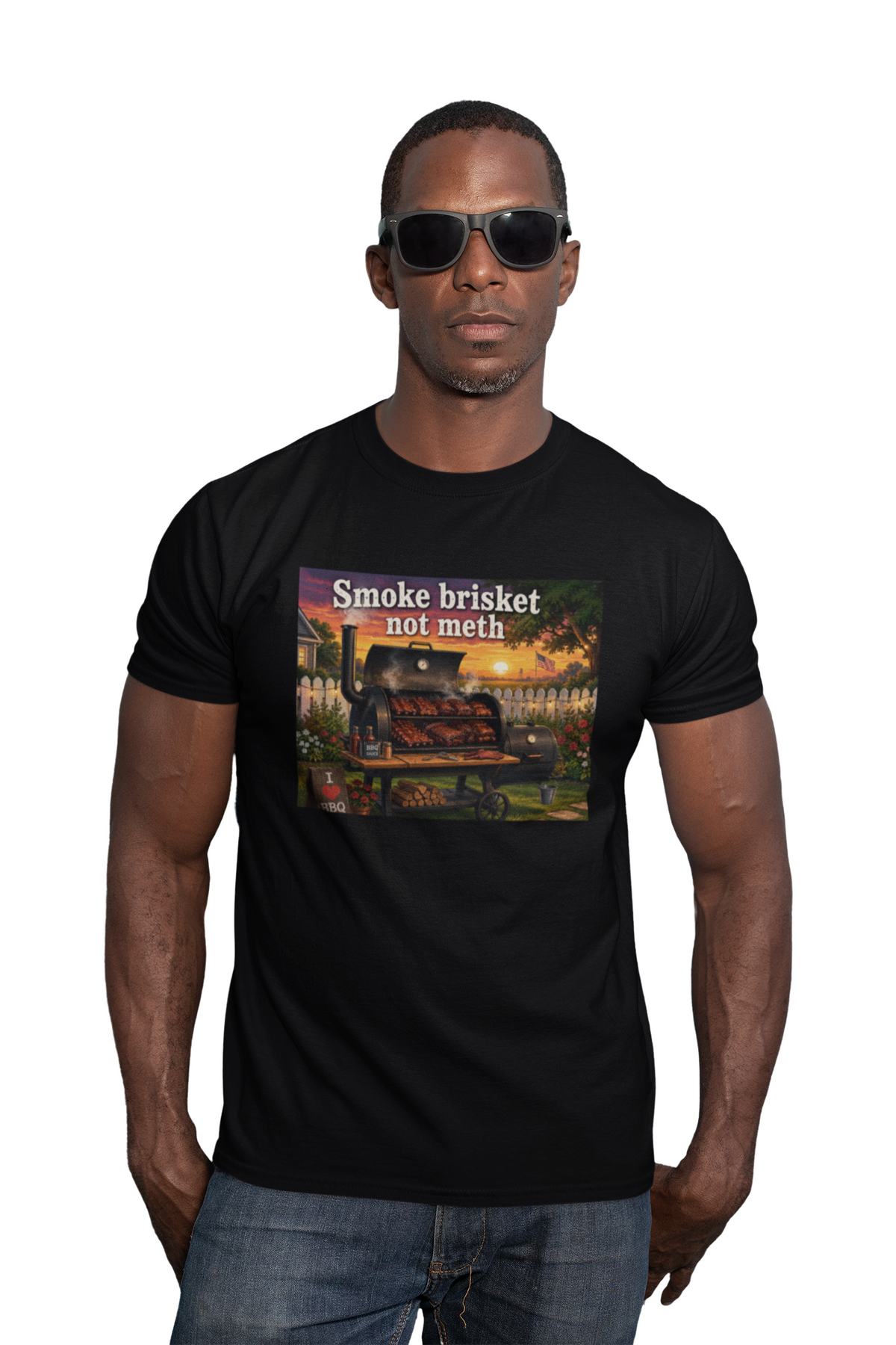 Smoke brisket not meth v2 unisex T-Shirt carnivore carnivore diet Carnivore WOE Christmas gift Fathers Day Shirt funny shirt gift for dad gift for grandpa gift for mom keto meat meat diet meat eater T-Shirt Unique gift