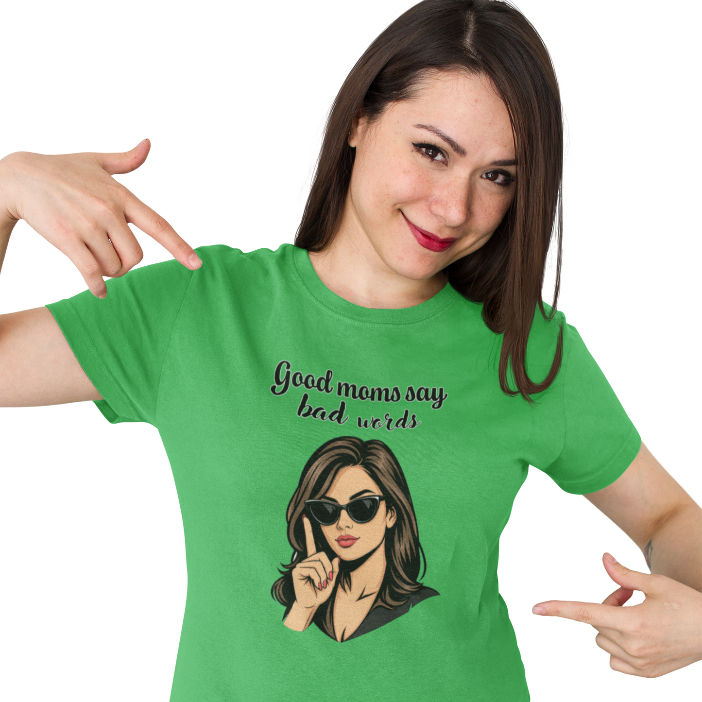 Good moms say bad words unisex T-Shirt All Christmas gift funny shirt gift for grandpa gift for mom gift for wife raunchy T-Shirt Unique gift