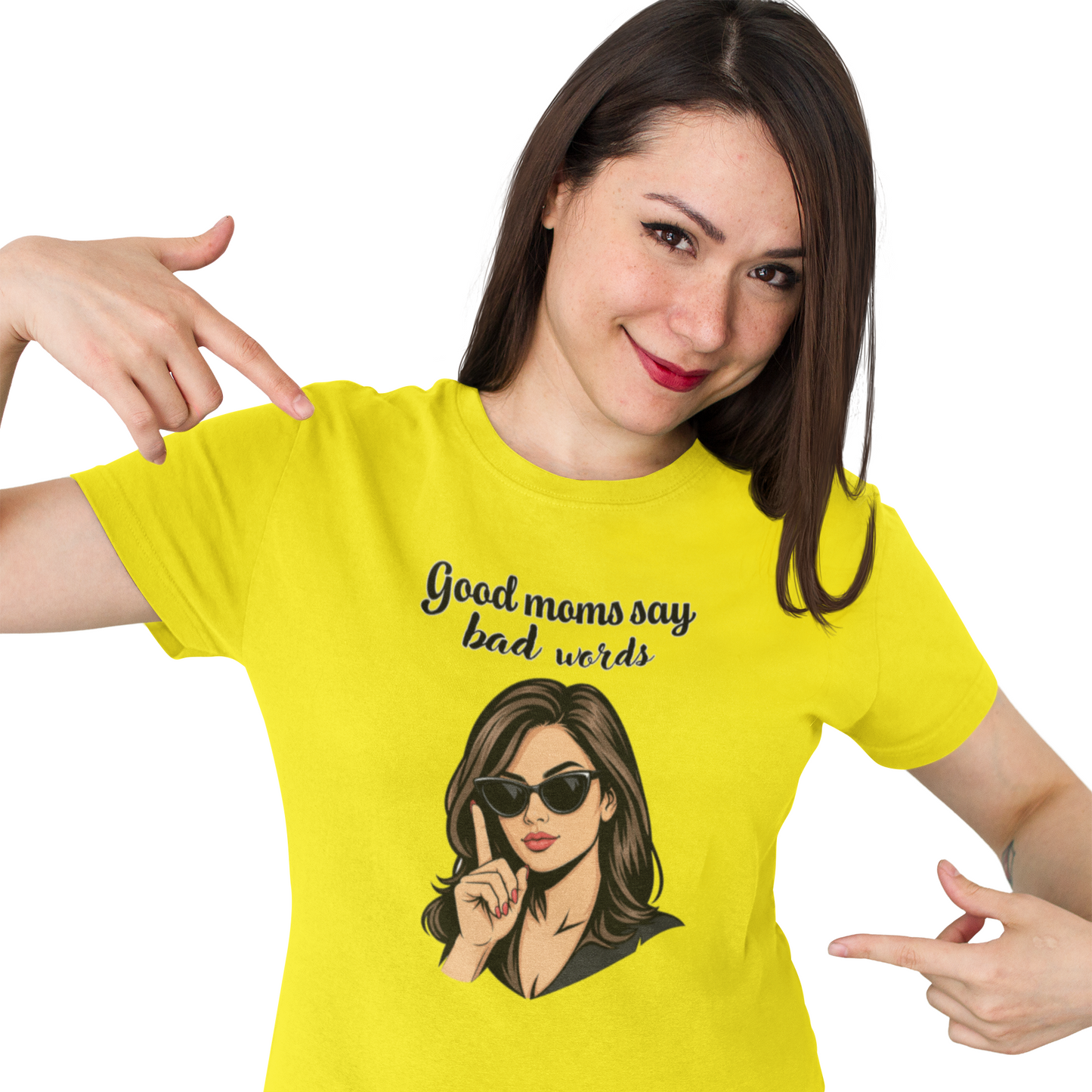 Good moms say bad words unisex T-Shirt All Christmas gift funny shirt gift for grandpa gift for mom gift for wife raunchy T-Shirt Unique gift
