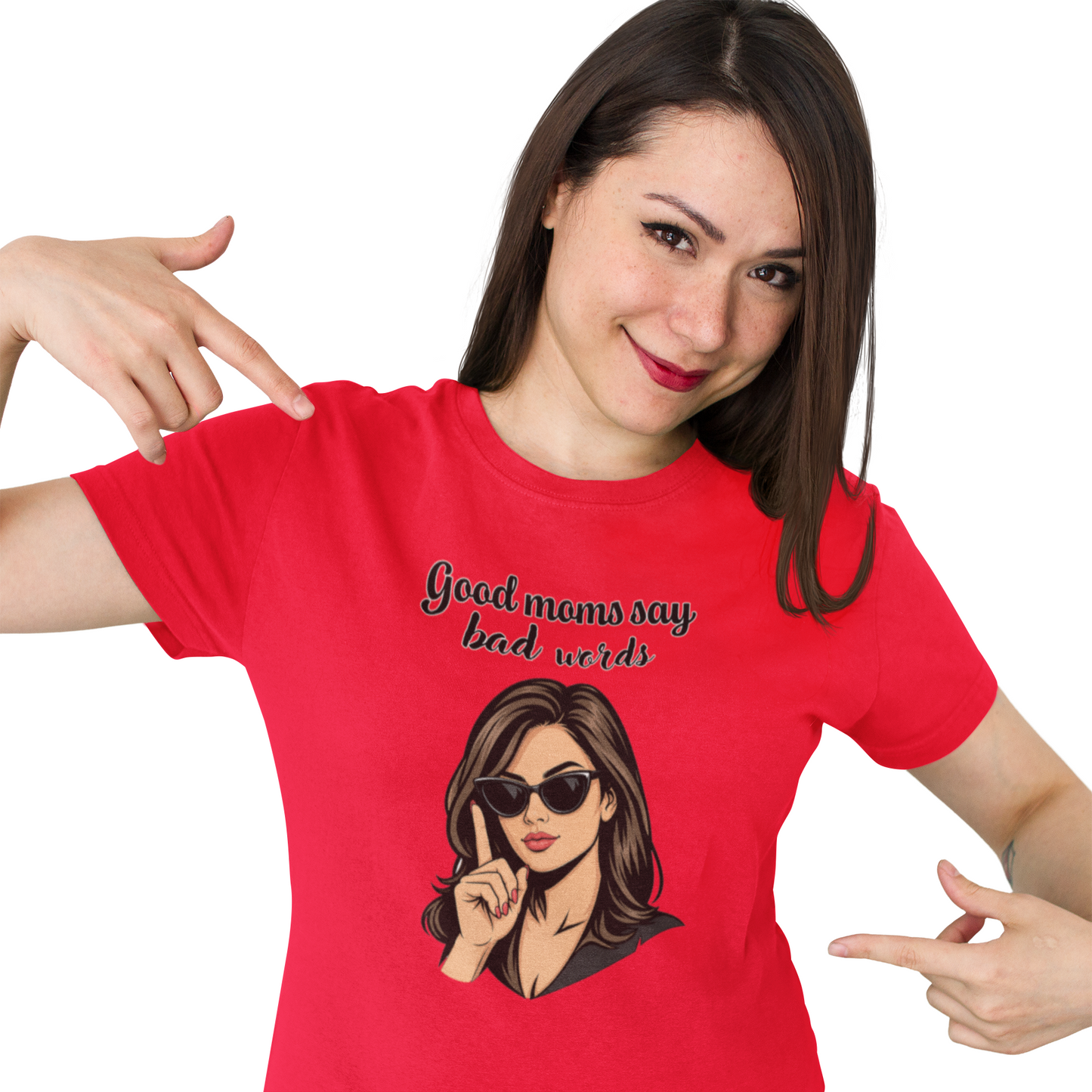 Good moms say bad words unisex T-Shirt All Christmas gift funny shirt gift for grandpa gift for mom gift for wife raunchy T-Shirt Unique gift