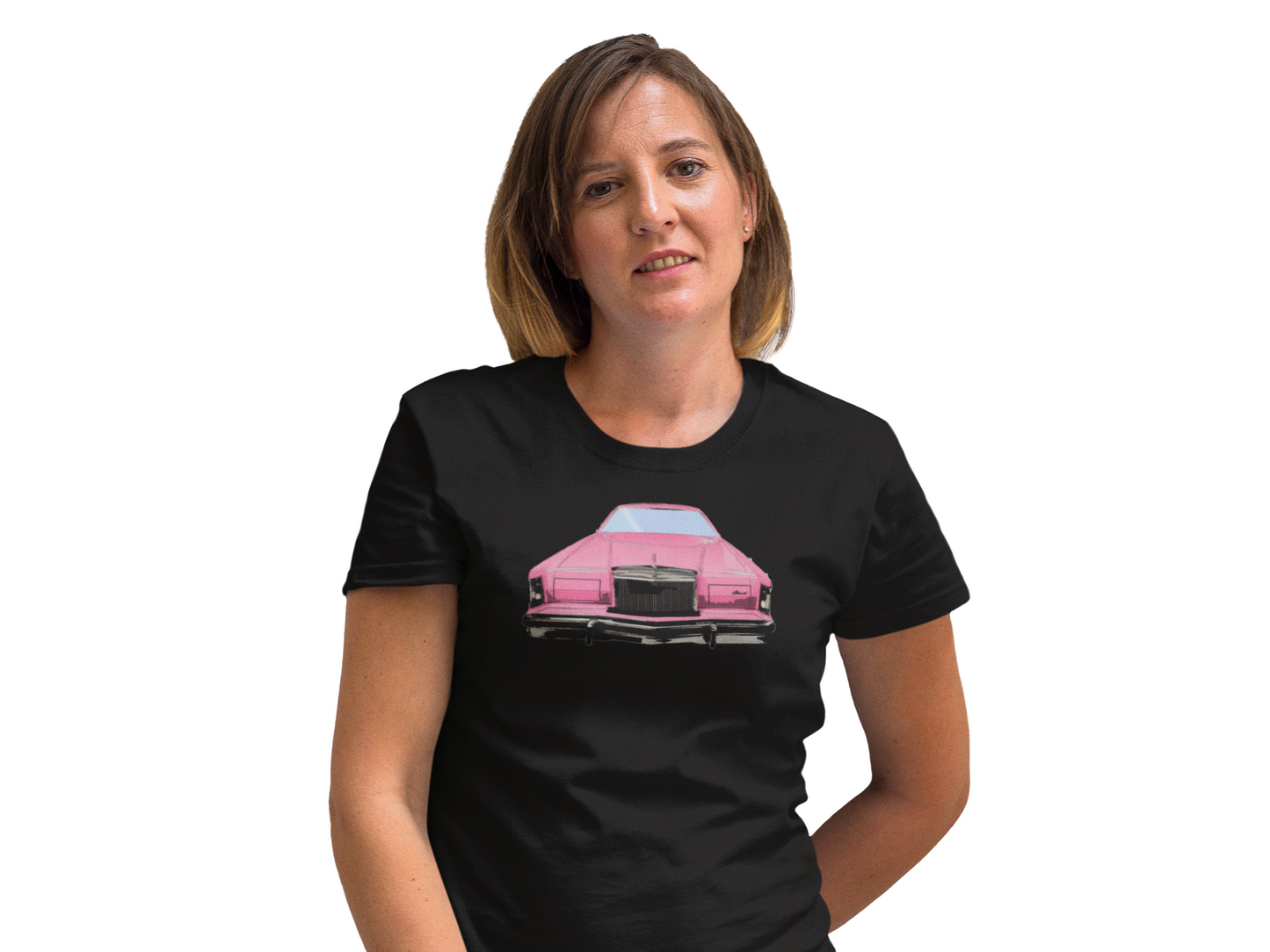 77 | 79 Pink Lincoln Continental unisex T-Shirt All car guy gift Christmas gift FB Feral ford funny shirt gift for mom gift for wife Lincoln Car Lincoln Continental T-Shirt Unique gift