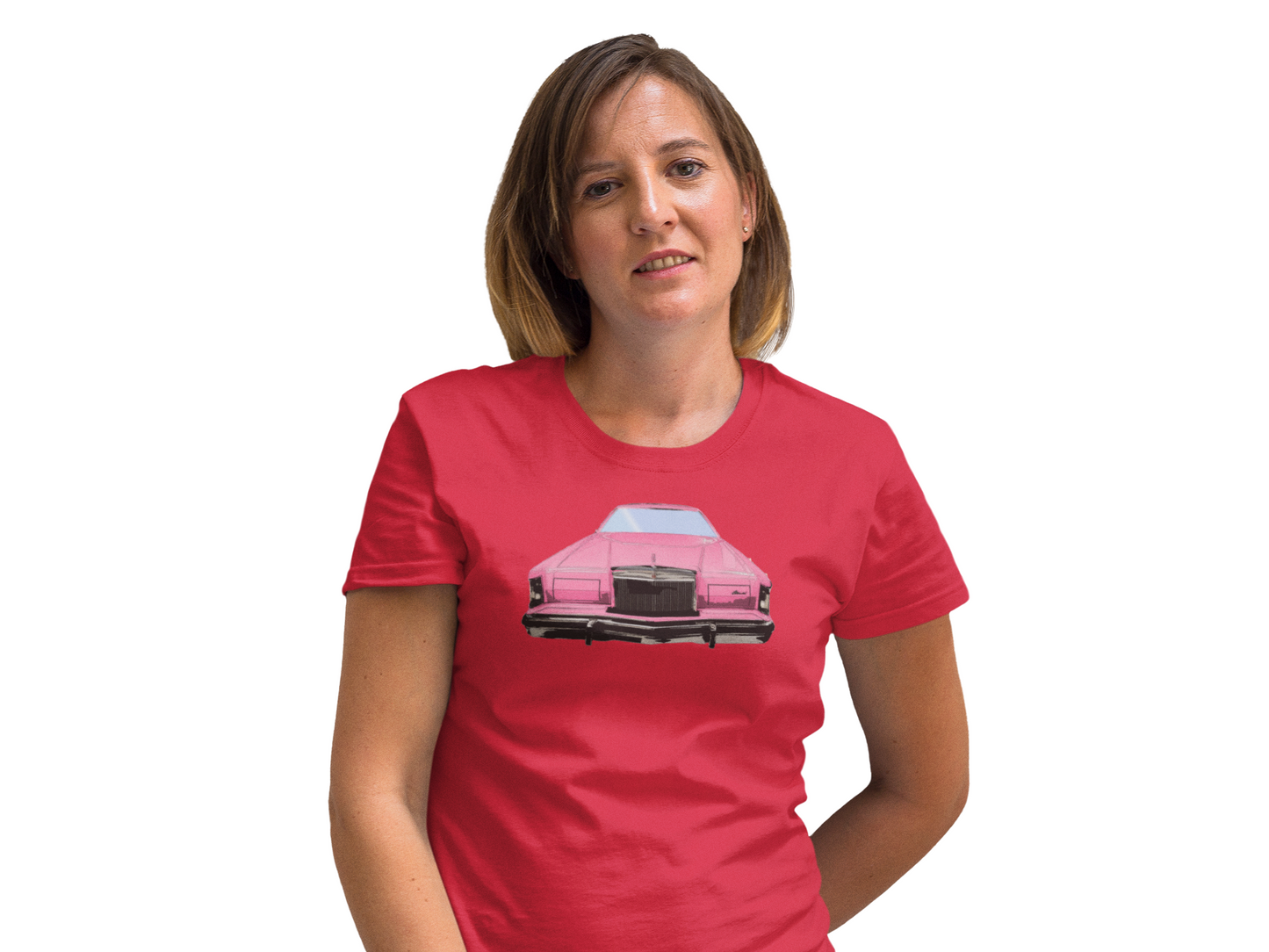 77 | 79 Pink Lincoln Continental unisex T-Shirt All car guy gift Christmas gift FB Feral ford funny shirt gift for mom gift for wife Lincoln Car Lincoln Continental T-Shirt Unique gift
