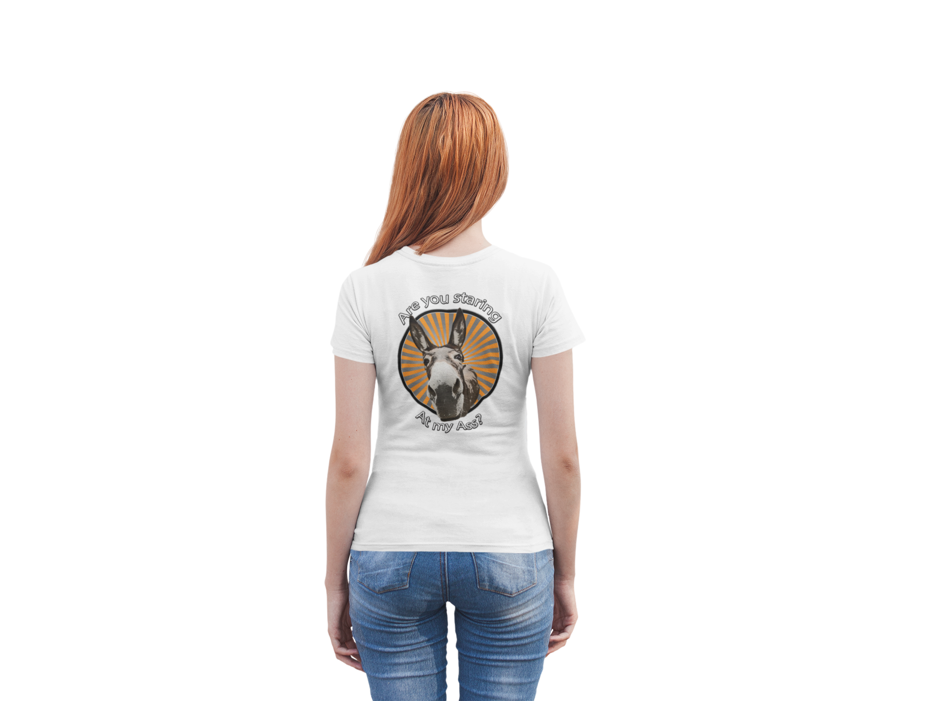 Are you staring at my ass? Unisex T-Shirt All ass christmas Christmas gift cute ass dads day gift donkey FB gift for dad gift for grandpa gift for her gift for him gift for mom gift for sister gift for wife little donkey moms gift Unique gift