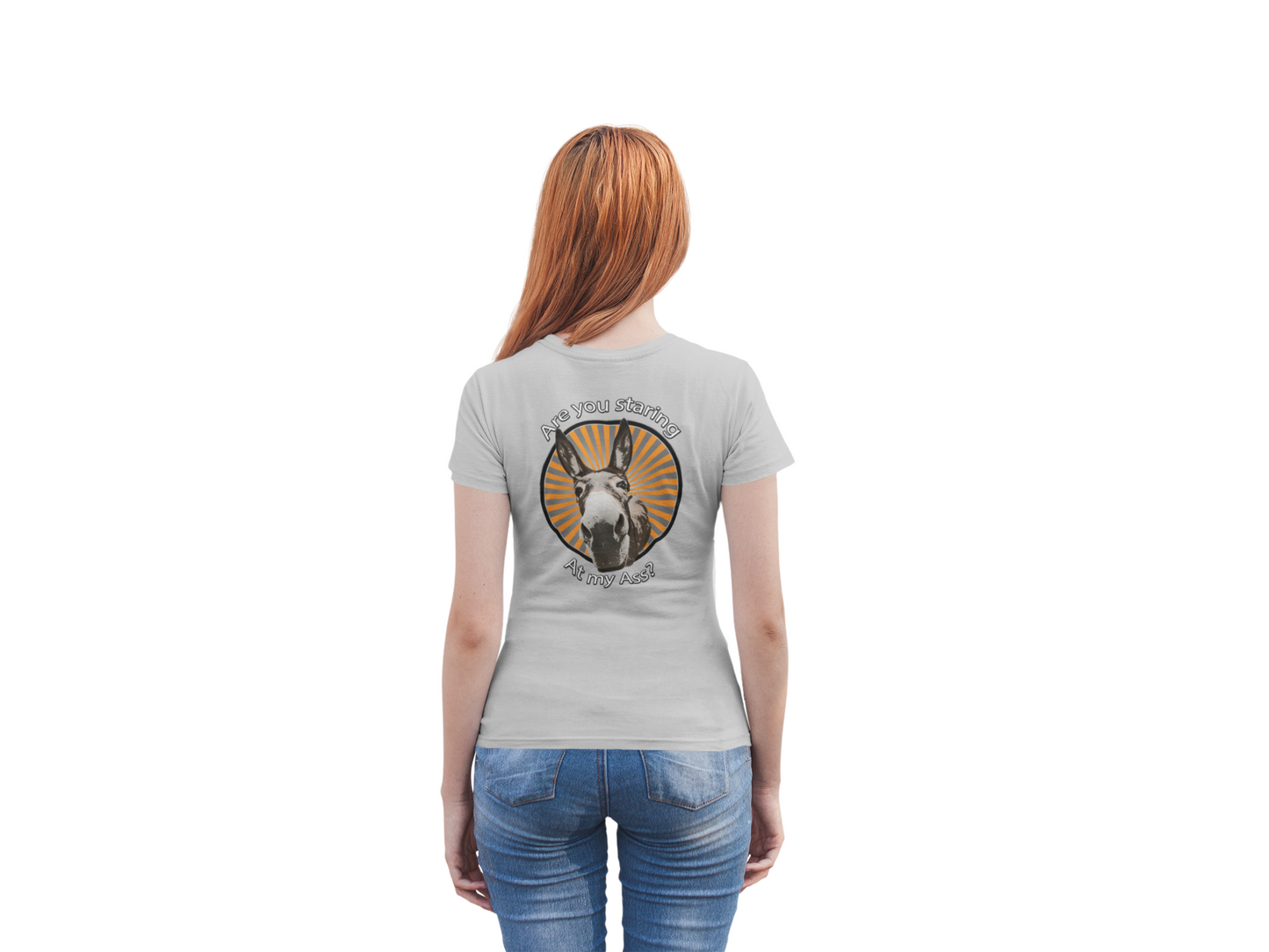 Are you staring at my ass? Unisex T-Shirt All ass christmas Christmas gift cute ass dads day gift donkey FB gift for dad gift for grandpa gift for her gift for him gift for mom gift for sister gift for wife little donkey moms gift Unique gift