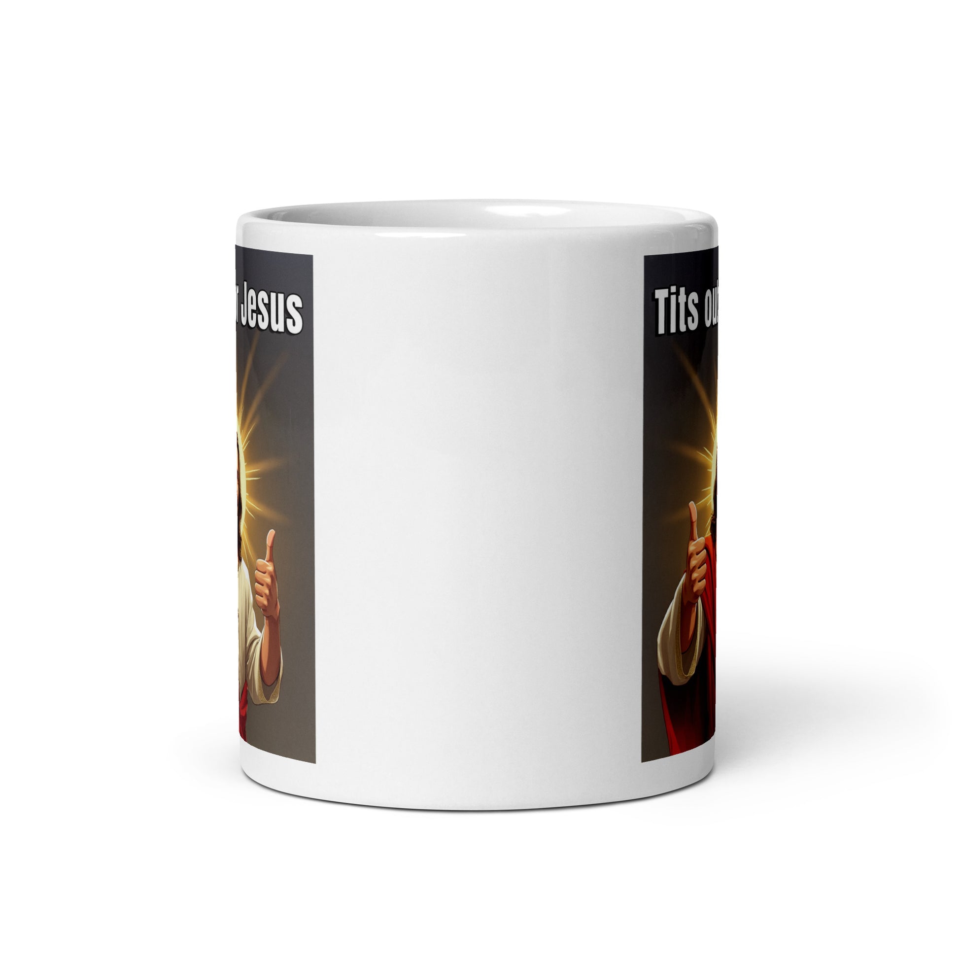 Tits out for Jesus mug 2 All Caffeine catholic Christian gift Christmas gift Coffee Time FB gift for mom gift for wife Java jesus jesus meme Mocha religion religious gift stocking stuffer