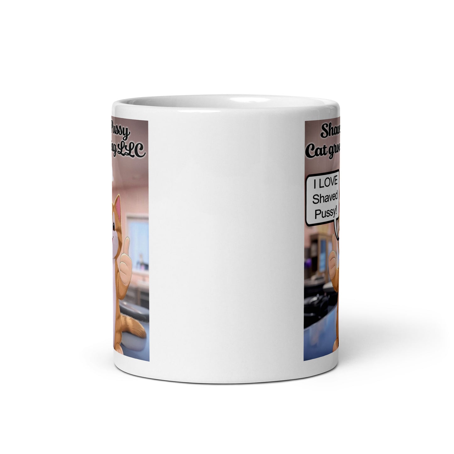 Shaved Pussy Cat Grooming LLC funny mug