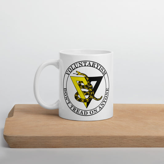 Voluntaryism - Mug  11oz 15oz Family Friends Gift Present Funny Cute Coffee Tea Cup