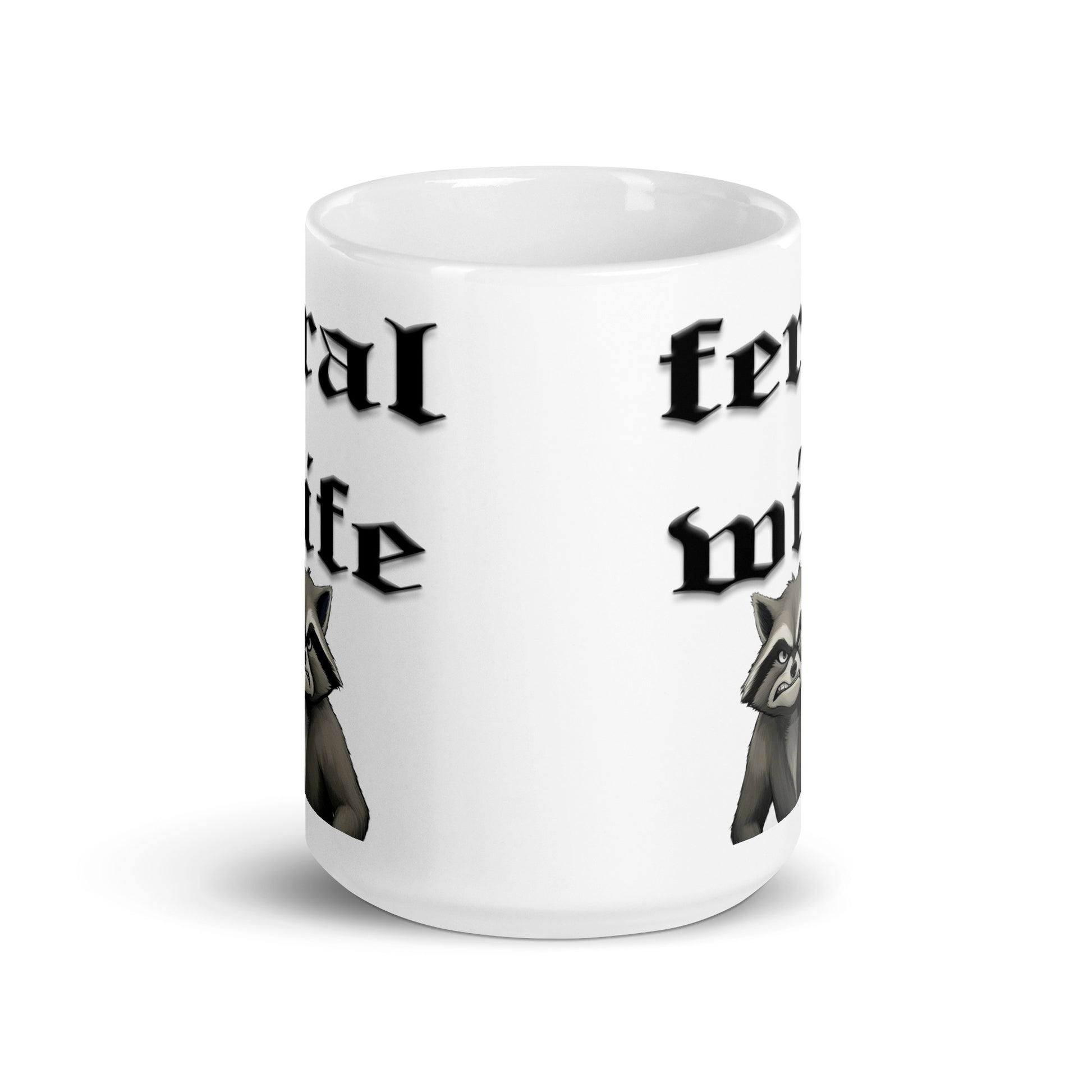 Feral Wife mug All Coffee Time FB Feral Wife funny mothers day Funny Sarcastic Mug gift for mom gift for wife Mocha mothers day mothers day gift mothers day mug stocking stuffer