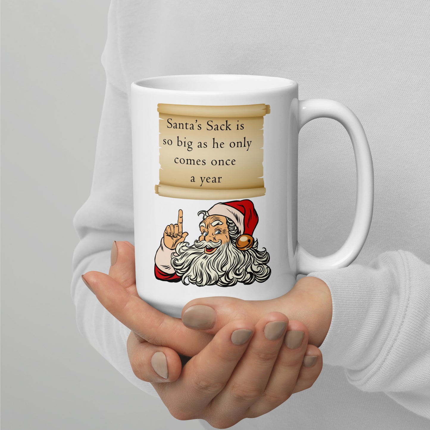 Santa Mug. White Mug adult mug birthday gift boyfriend gift Christmas gift co-worker gift coffee mug coworker gift custom mug dads day gift dishwasher safe mug fiance gift funny coffee mug funny mug gift for boyfriend gift for dad gift for grandpa gift for her gift for him gift for husband gift for mom gift for sister gift for wife gift idea girlfriend gift Husband Gift moms gift mothers day gift mug school gift teacher gift Unique gift wife gift