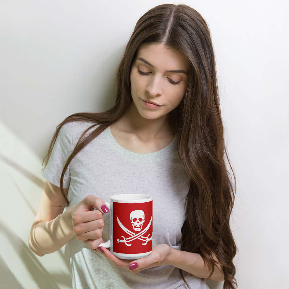 Pirate Mug - No Quarter. All Caffeine Coffee Addiction Coffee Beans Coffee Break Coffee Humor Coffee is Life Coffee Lover Coffee Shop Coffee Snob Coffee Time Espresso FB Funny Quotes Humor Java Latte Mocha Morning No quarter pirate pirate flag pirate mug Procaffeinating Sarcasm Wordplay