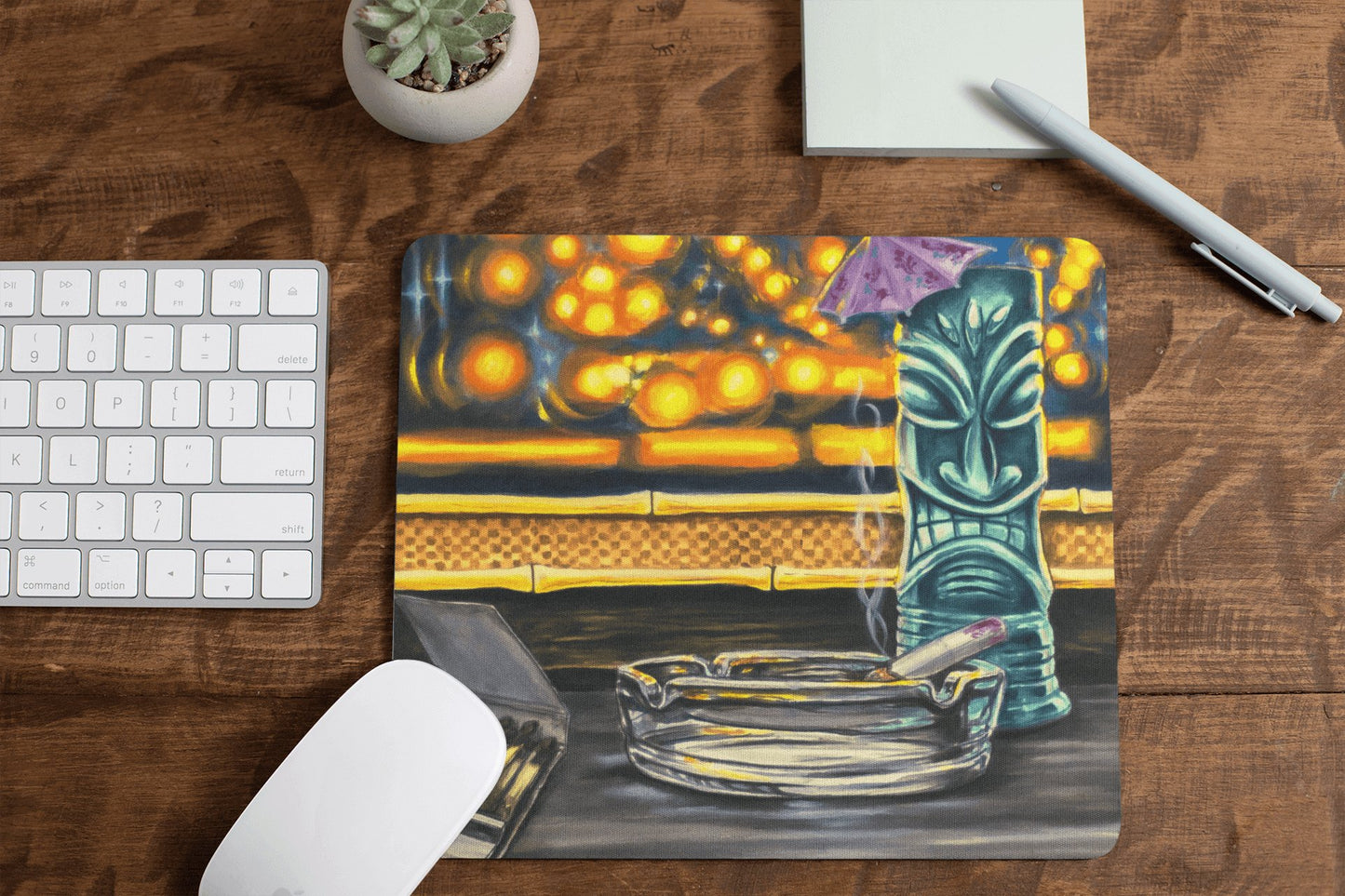Beth stepped away - MaddK Studio - Mouse pad - Horrible Designs