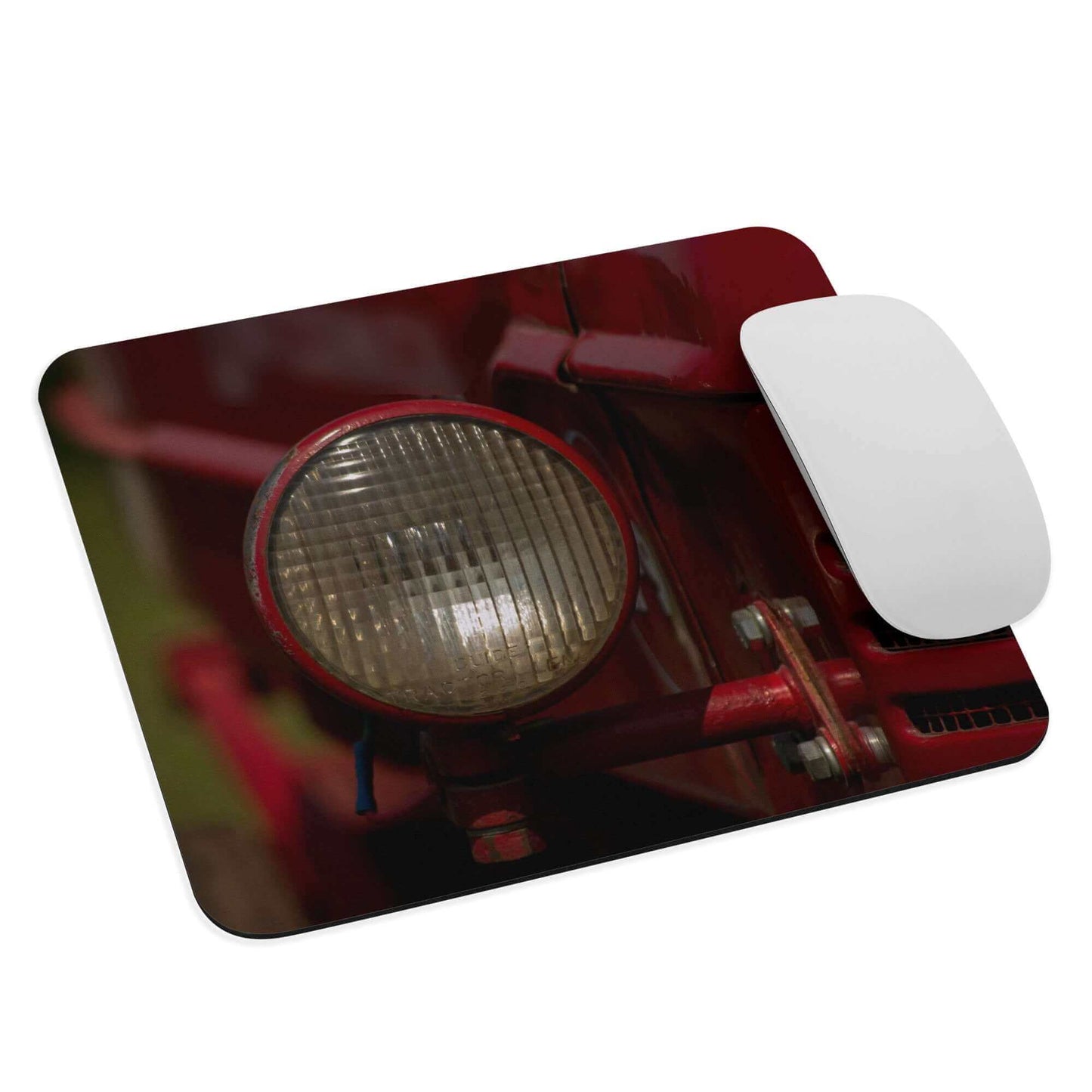 Close up of tractor headlight - Mouse pad farm farmer farming headlight IH tractor tractors