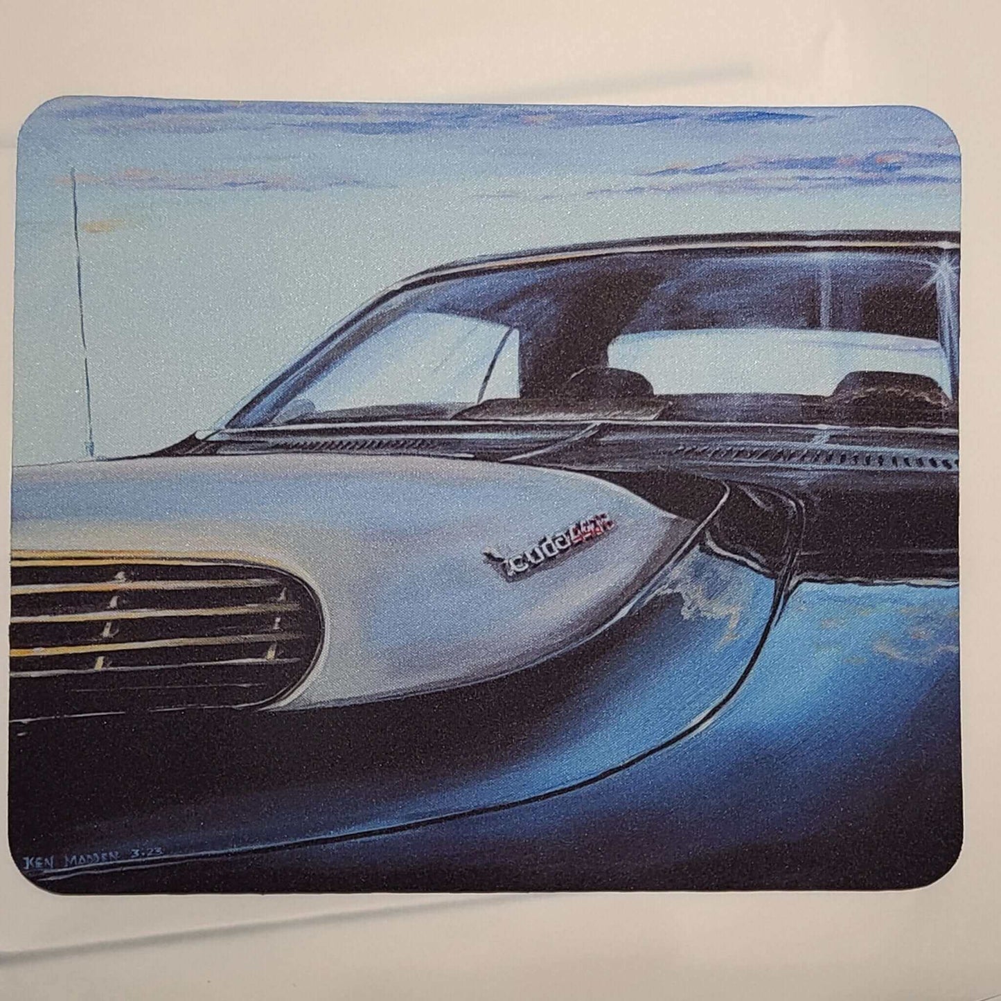 CUA 440 6 - Mouse pad 6 pack American Made american muscle CUDA 440 CUDA 440 6 pack made in america muscle car plymouth six pack