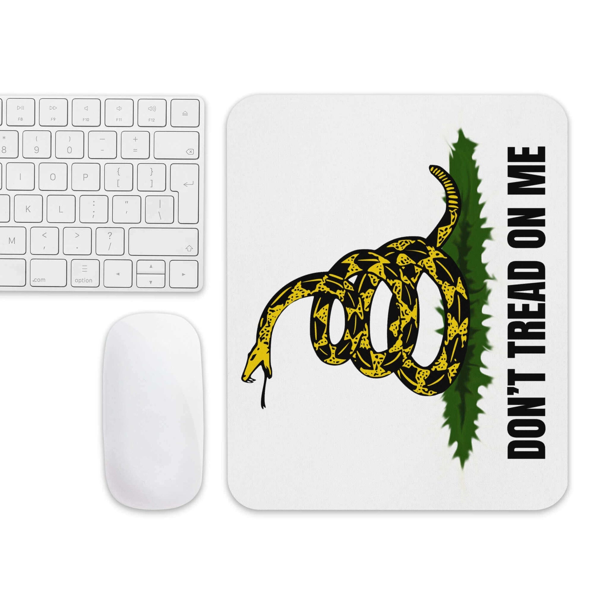 Don't tread on me - Mouse pad - Horrible Designs