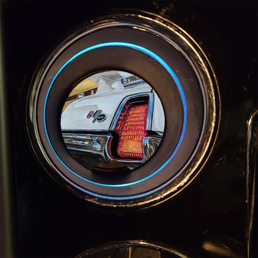 Dr Olds Hurst - MaddK Studio - car drink coaster - Horrible Designs