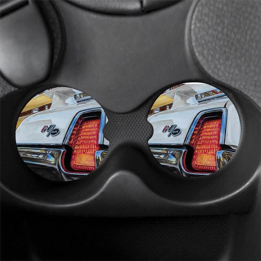 Dr Olds Hurst - MaddK Studio - car drink coaster - Horrible Designs