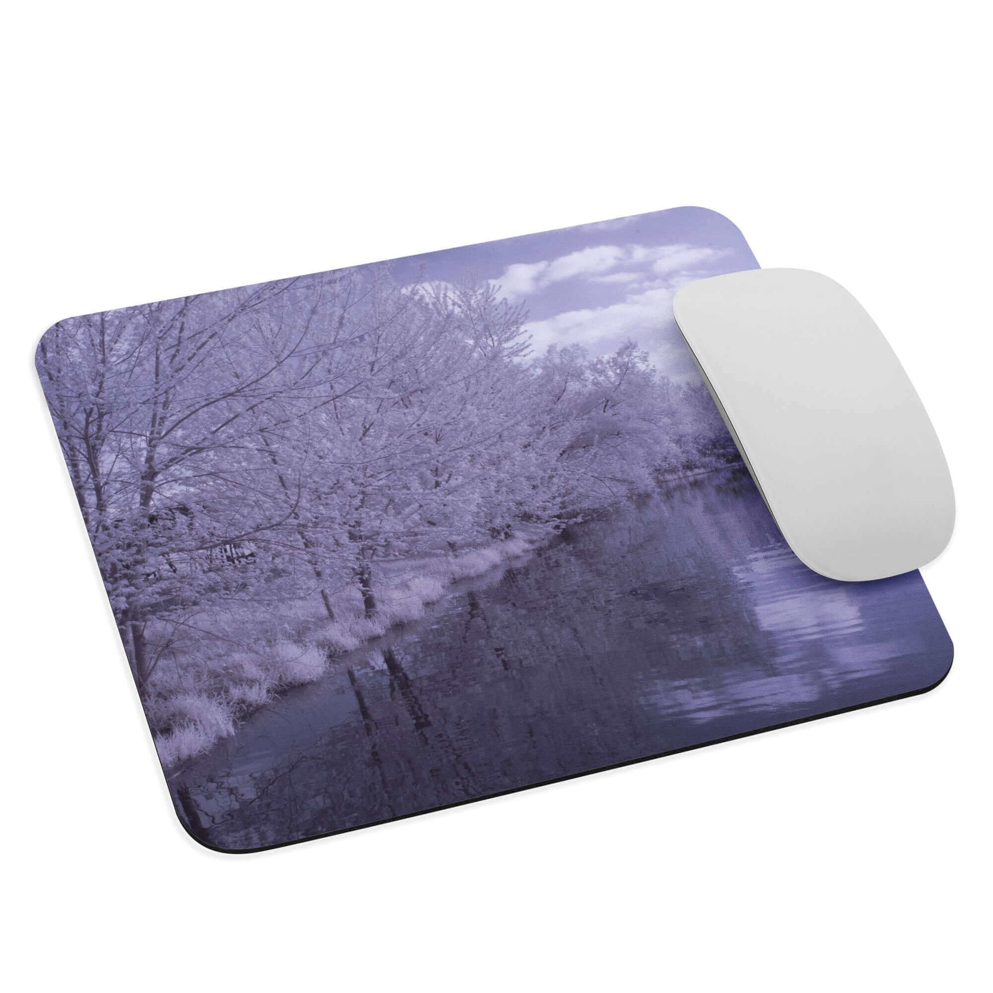 Infrared photo of Lake Julia - Mouse pad alien All Farmington FB infra red infrared IR lake Lake Julia Minnesota photo photography