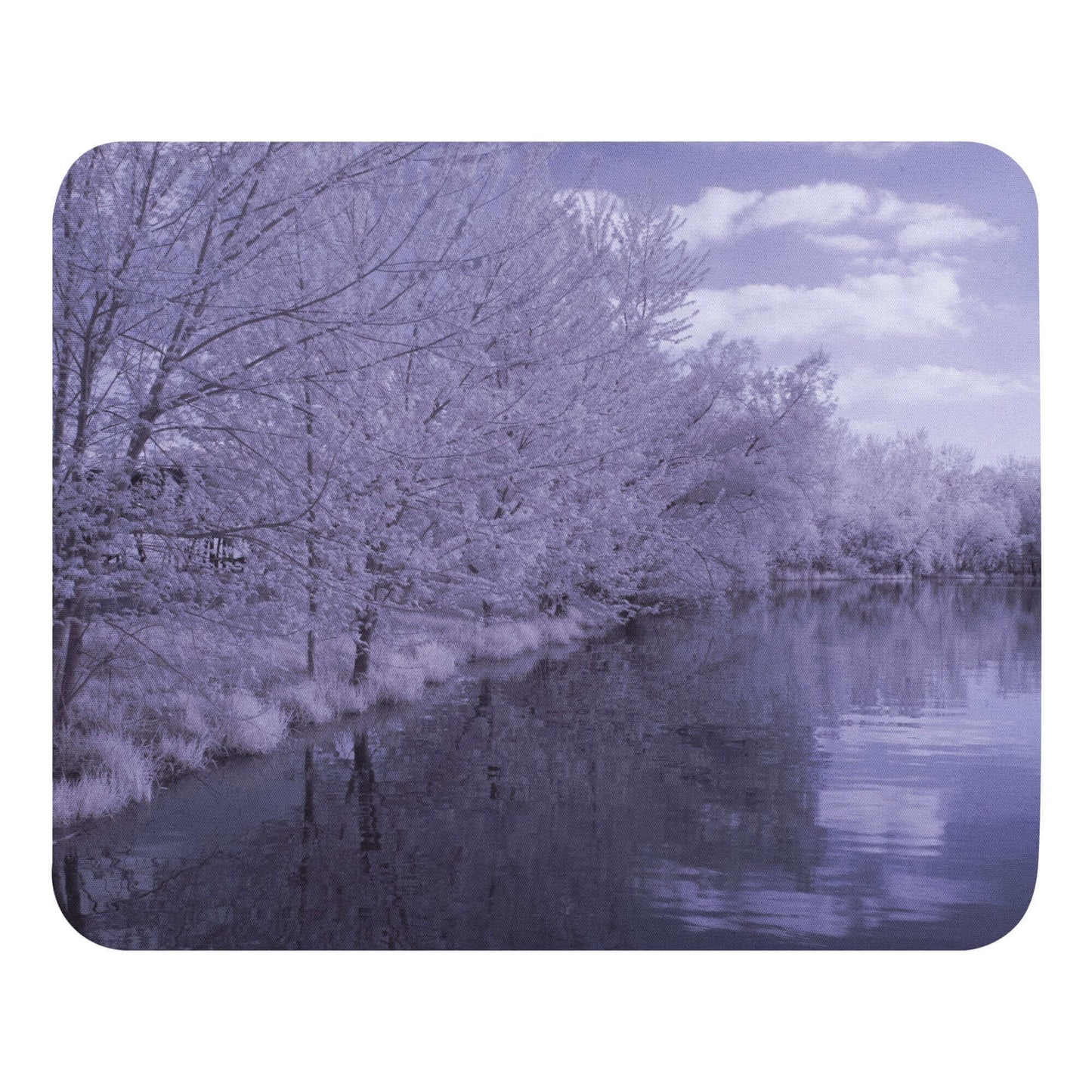 Infrared photo of Lake Julia - Mouse pad alien All Farmington FB infra red infrared IR lake Lake Julia Minnesota photo photography