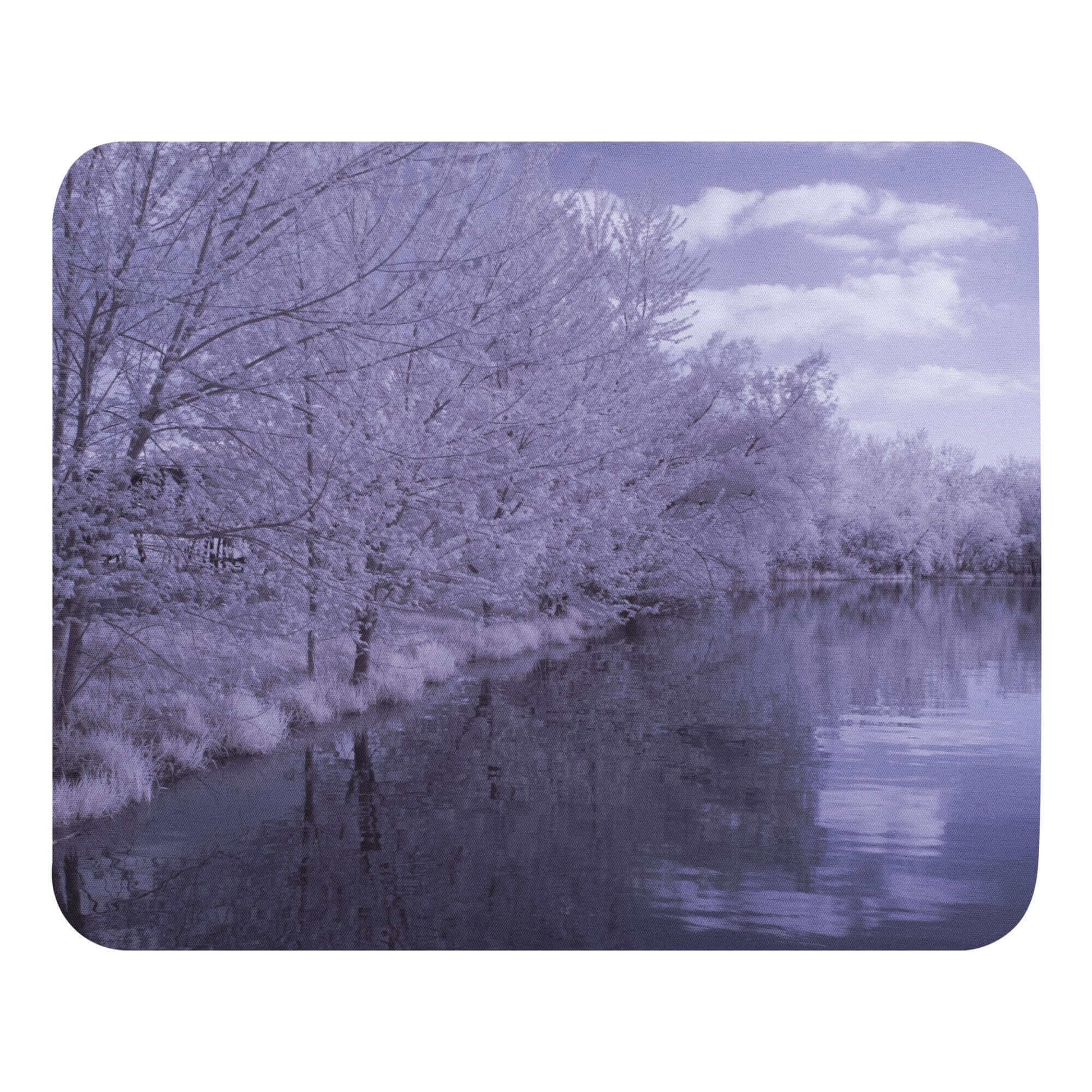 Infrared photo of Lake Julia - Mouse pad alien All Farmington FB infra red infrared IR lake Lake Julia Minnesota photo photography