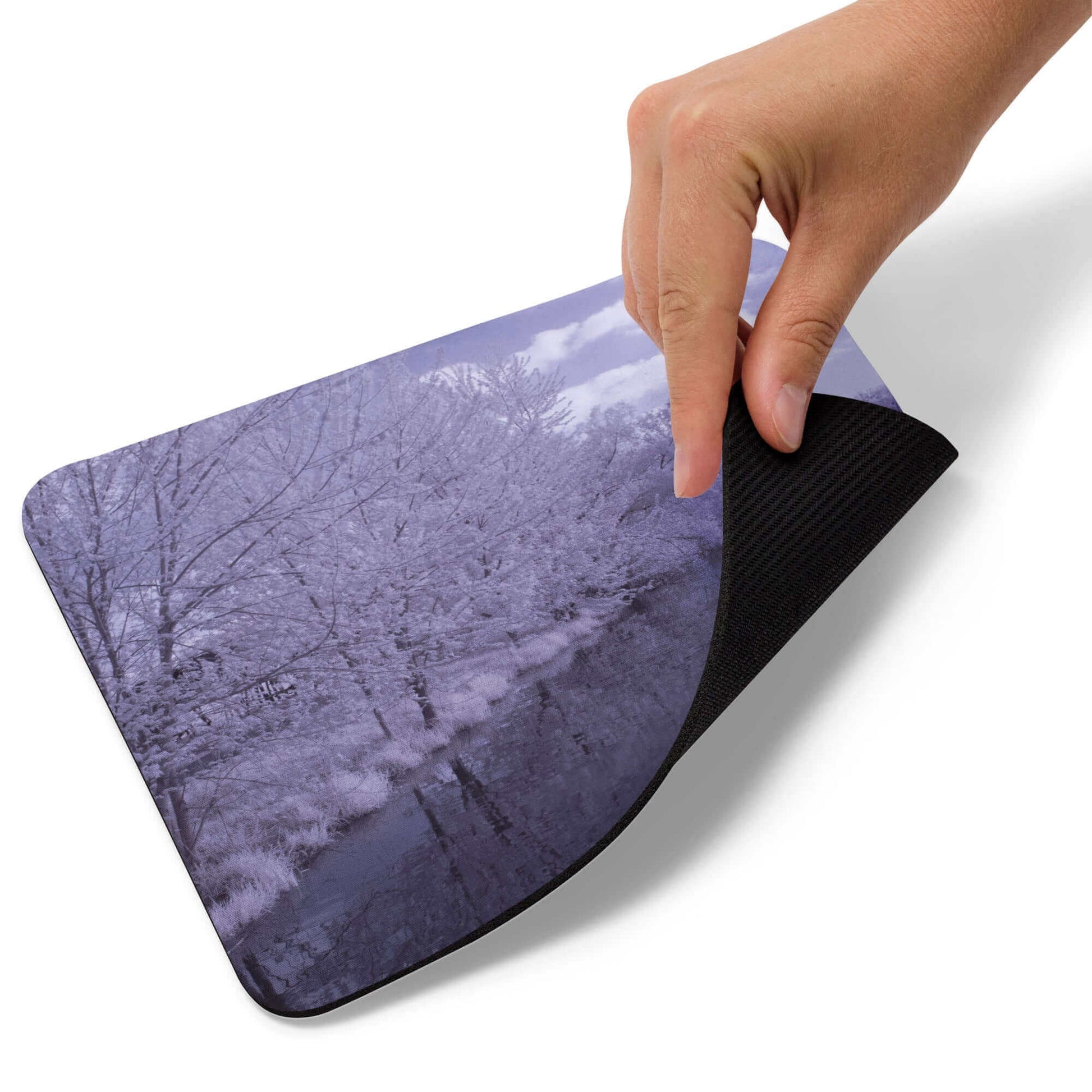 Infrared photo of Lake Julia - Mouse pad alien All Farmington FB infra red infrared IR lake Lake Julia Minnesota photo photography
