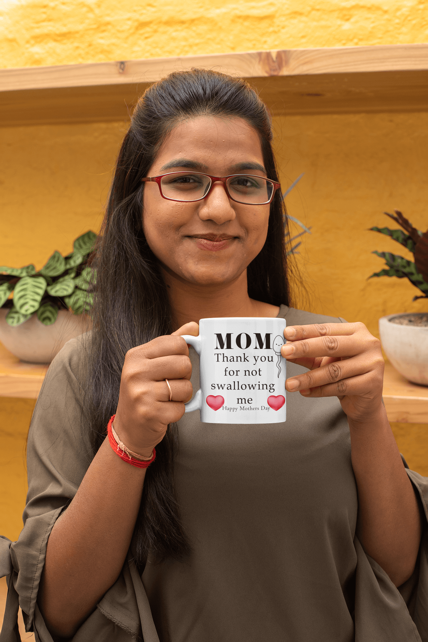 Mom, thank you for not swallowing me - White glossy mug All blow job coffee lover coffee mug FB funny mothers day gift for mom mom moms day moms gift mothers day swallow
