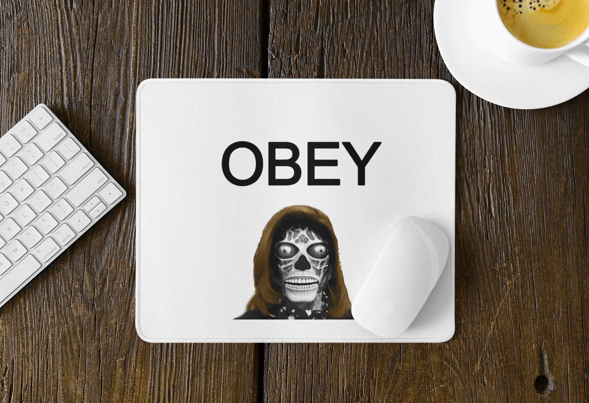 OBEY - Mouse pad CONSUME mouse pad Nancy Pelosi OBEY Pelosi They Live