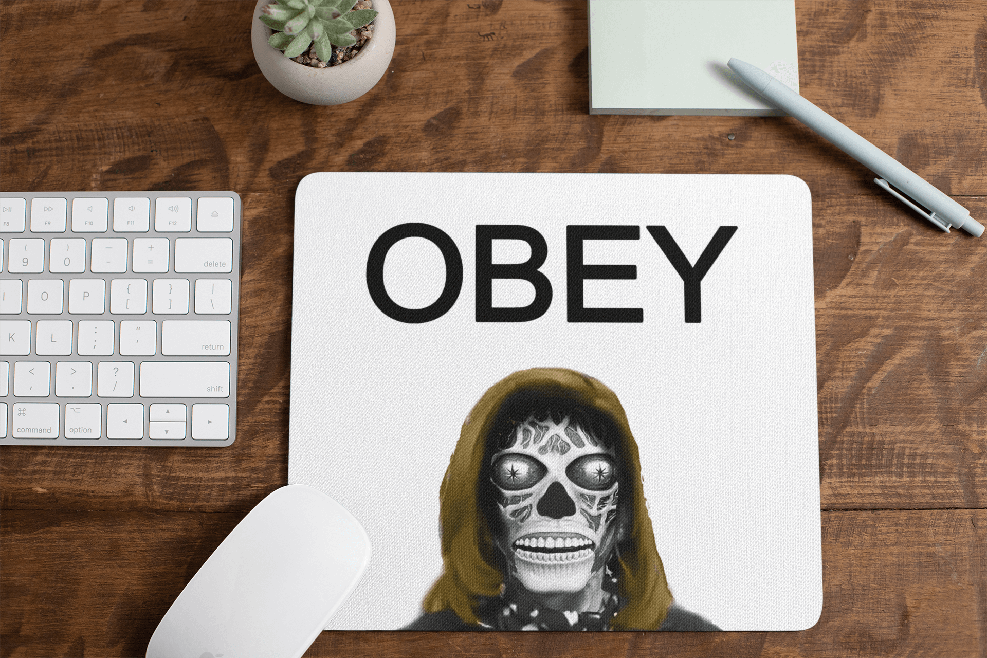OBEY - Mouse pad CONSUME mouse pad Nancy Pelosi OBEY Pelosi They Live