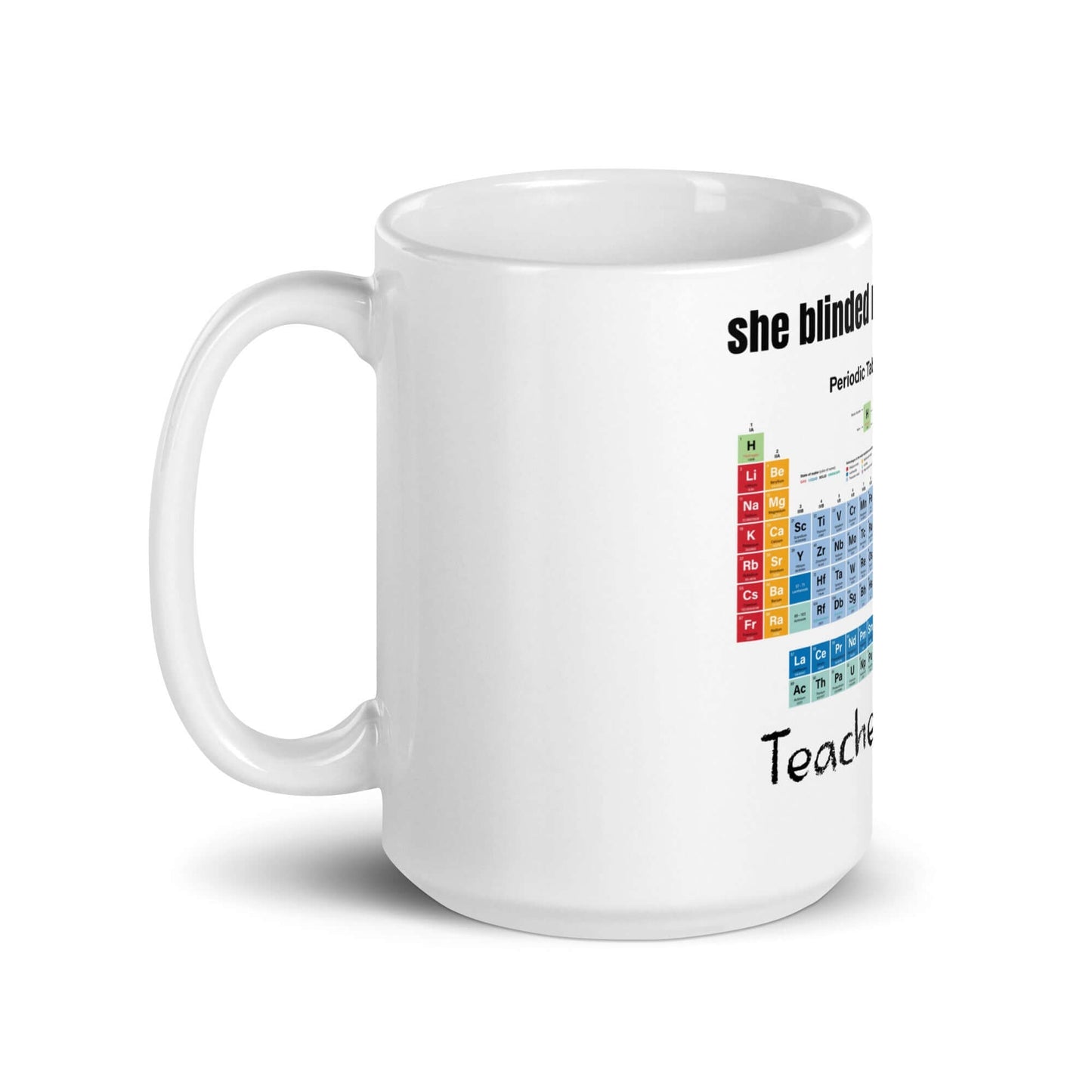 Science Teacher - White glossy mug - Horrible Designs