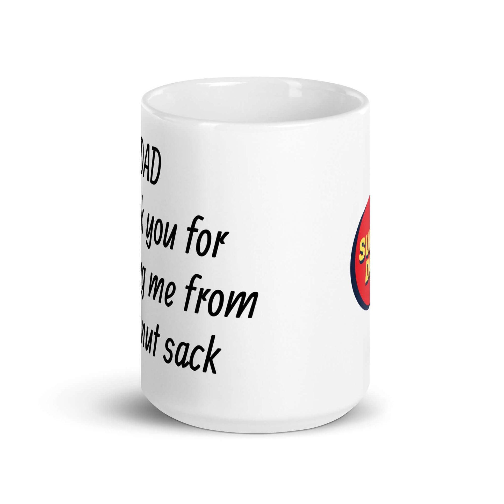 Super Dad - White glossy mug - Horrible Designs