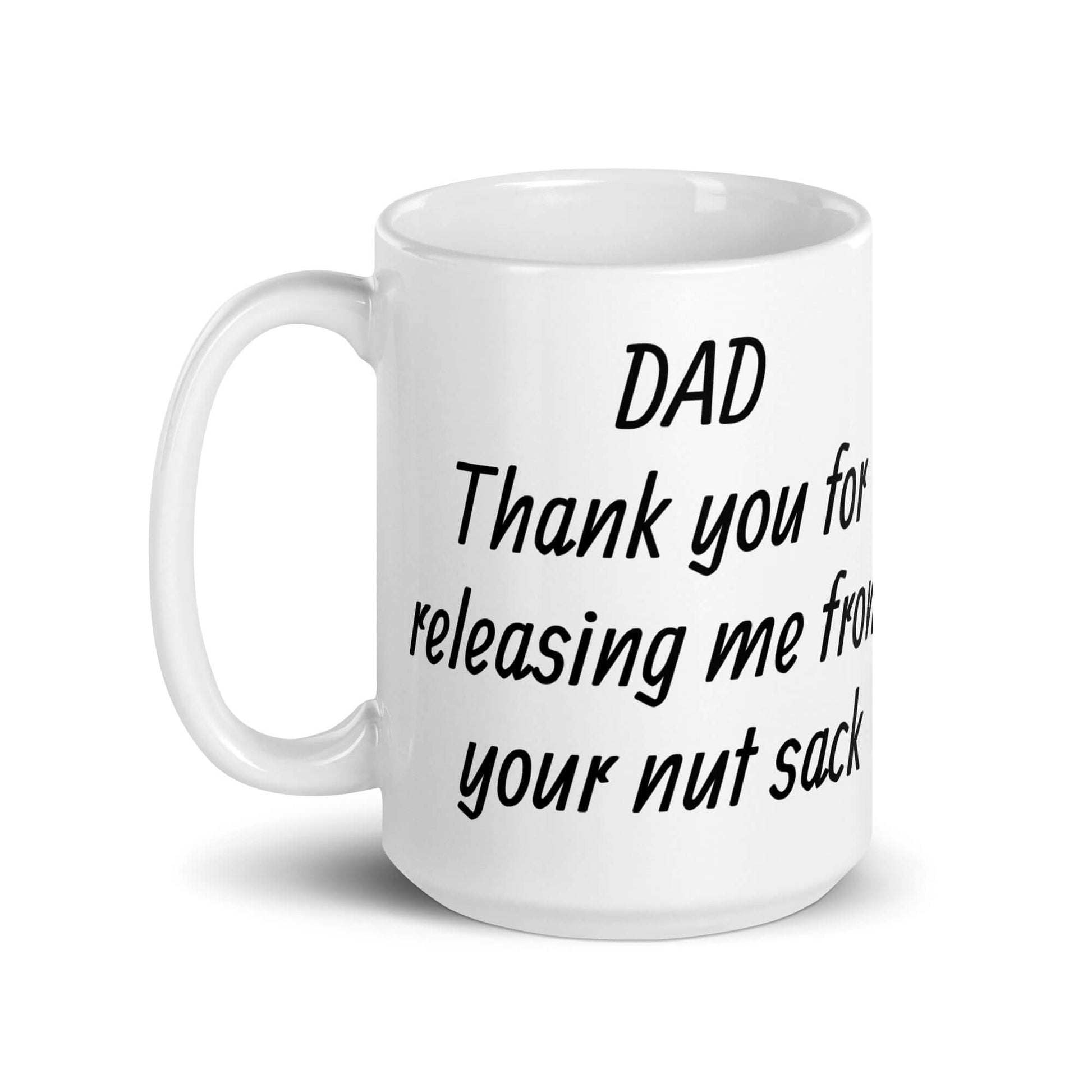 Super Dad - White glossy mug - Horrible Designs