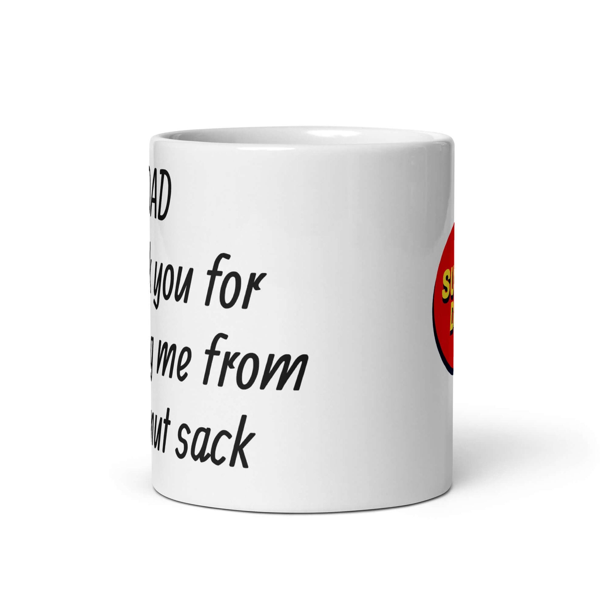 Super Dad - White glossy mug - Horrible Designs