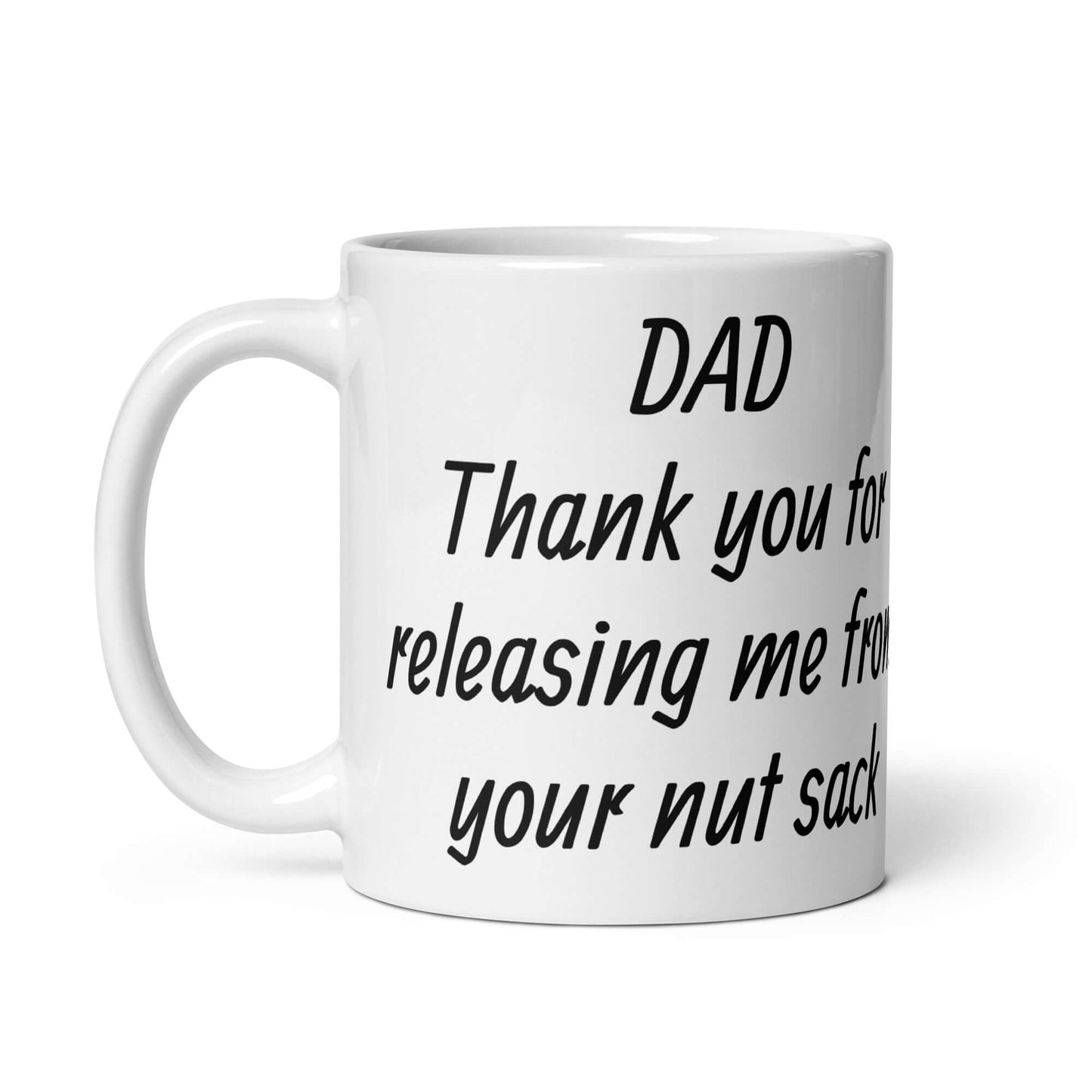 Super Dad - White glossy mug - Horrible Designs
